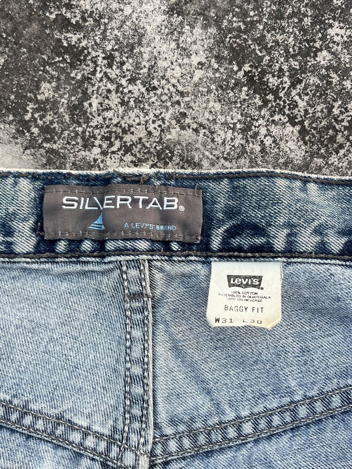 Levi's Levis VTG Silver tab 90s Baggy denim Size US 31 - 3 Thumbnail