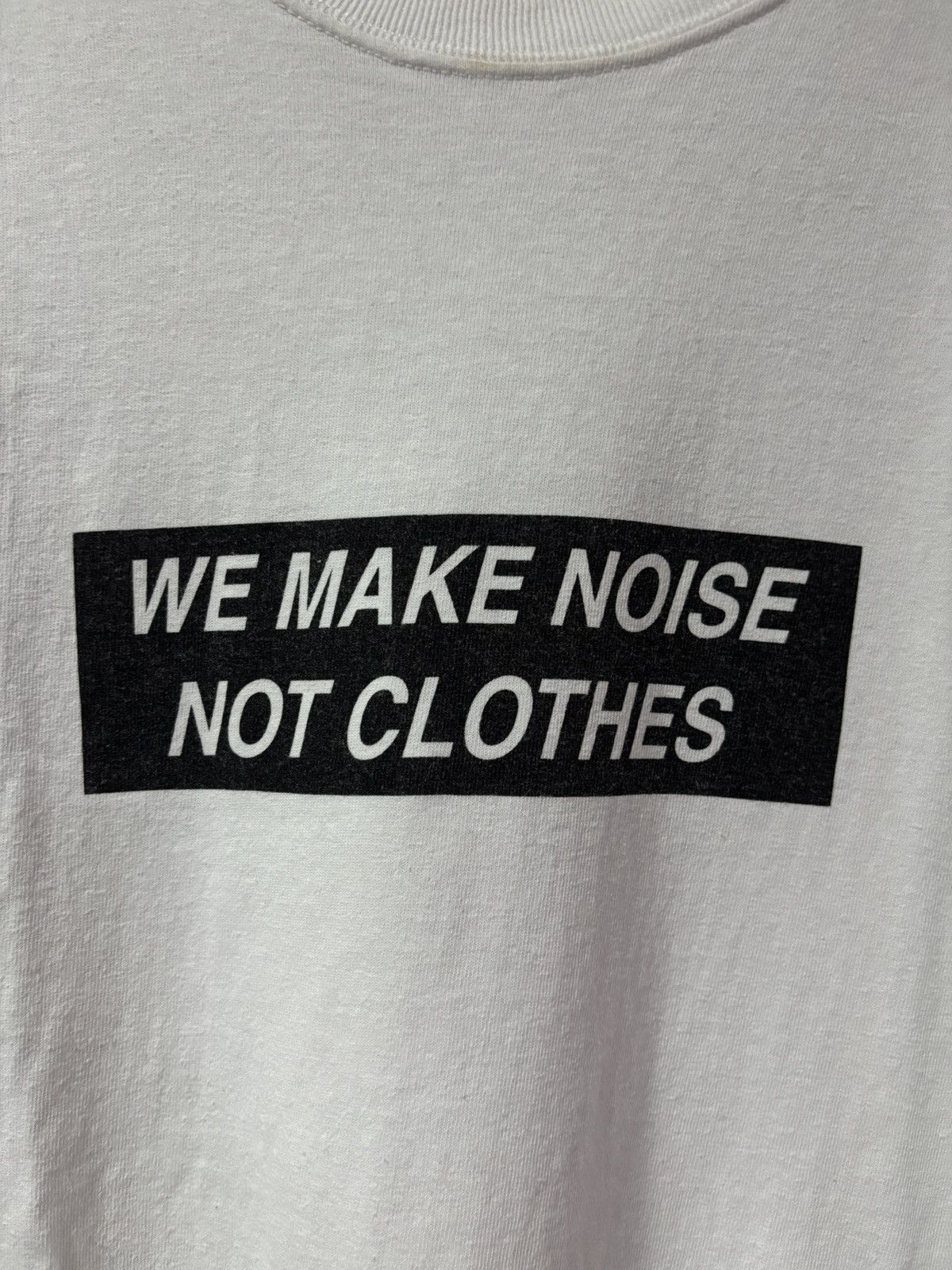Undercover Jun Takahashi "We Make Noise" Undercover Tee Size US M / EU 48-50 / 2 - 3 Thumbnail
