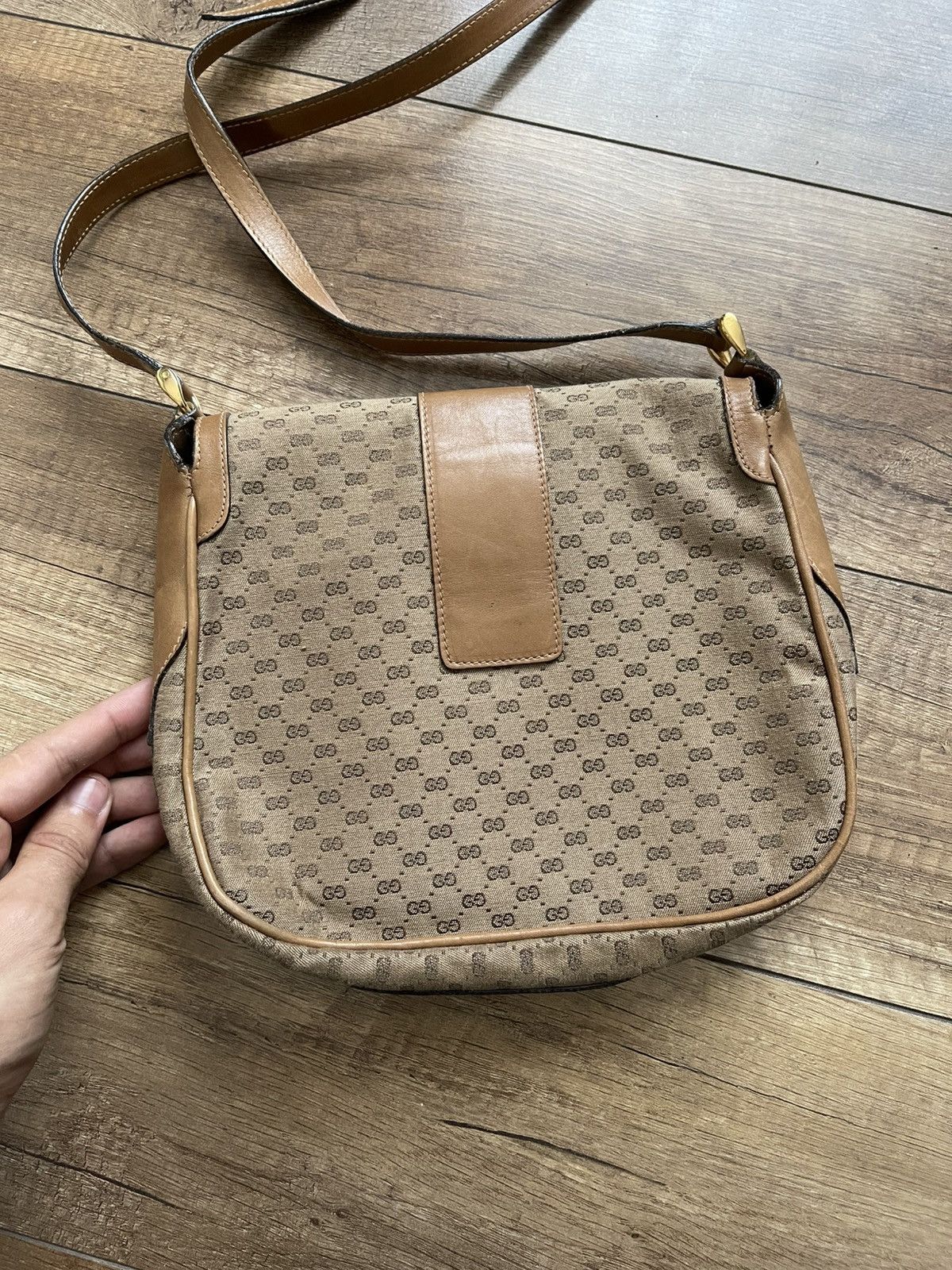 Gucci Gucci Italy Shoulder Bag Vintage 80s Size ONE SIZE - 5 Thumbnail