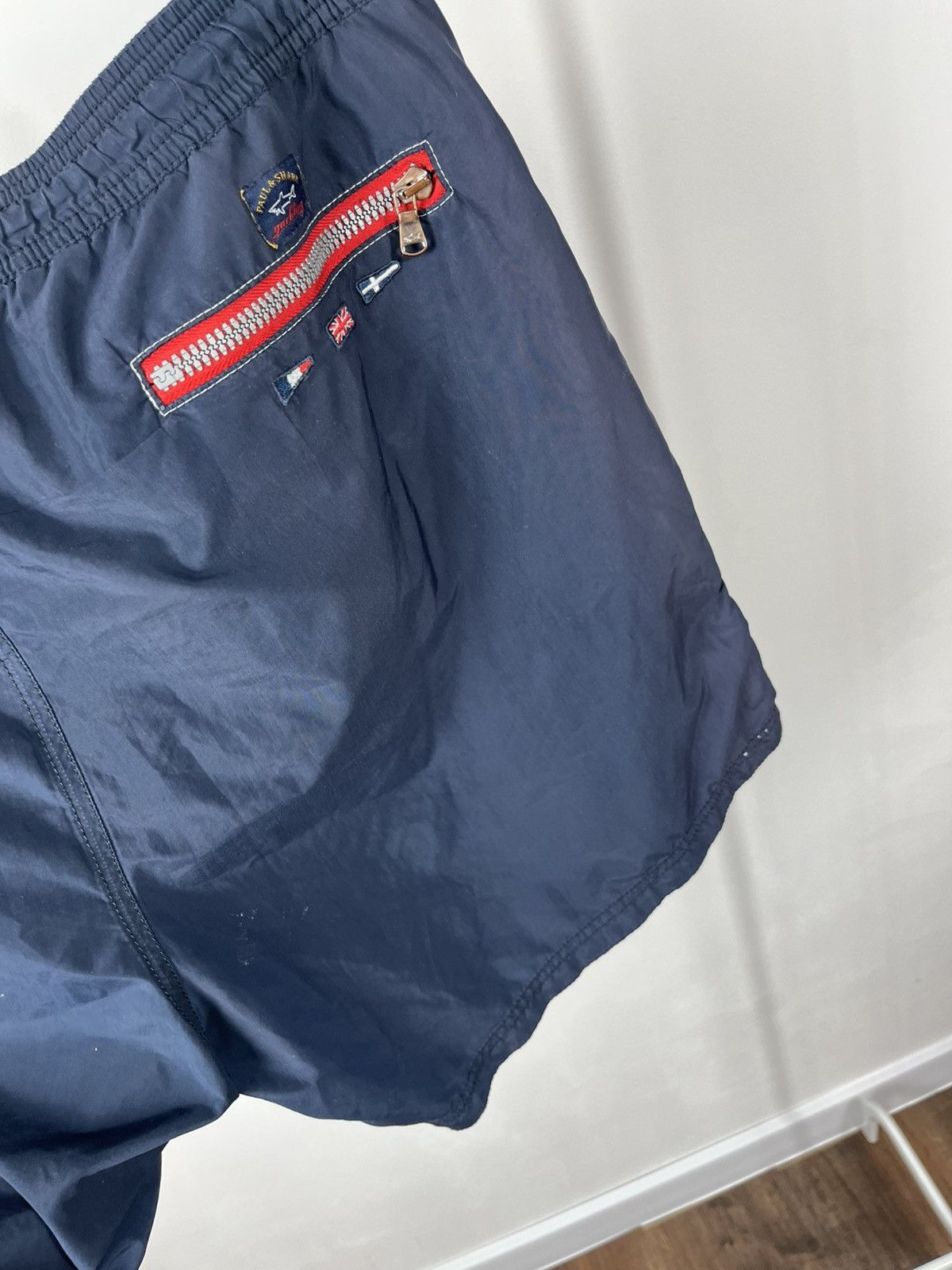 Paul & Shark Paul & Shark Yachting Swim Shorts Navy Red Trim Sailing XL Size US 36 / EU 52 - 13 Thumbnail