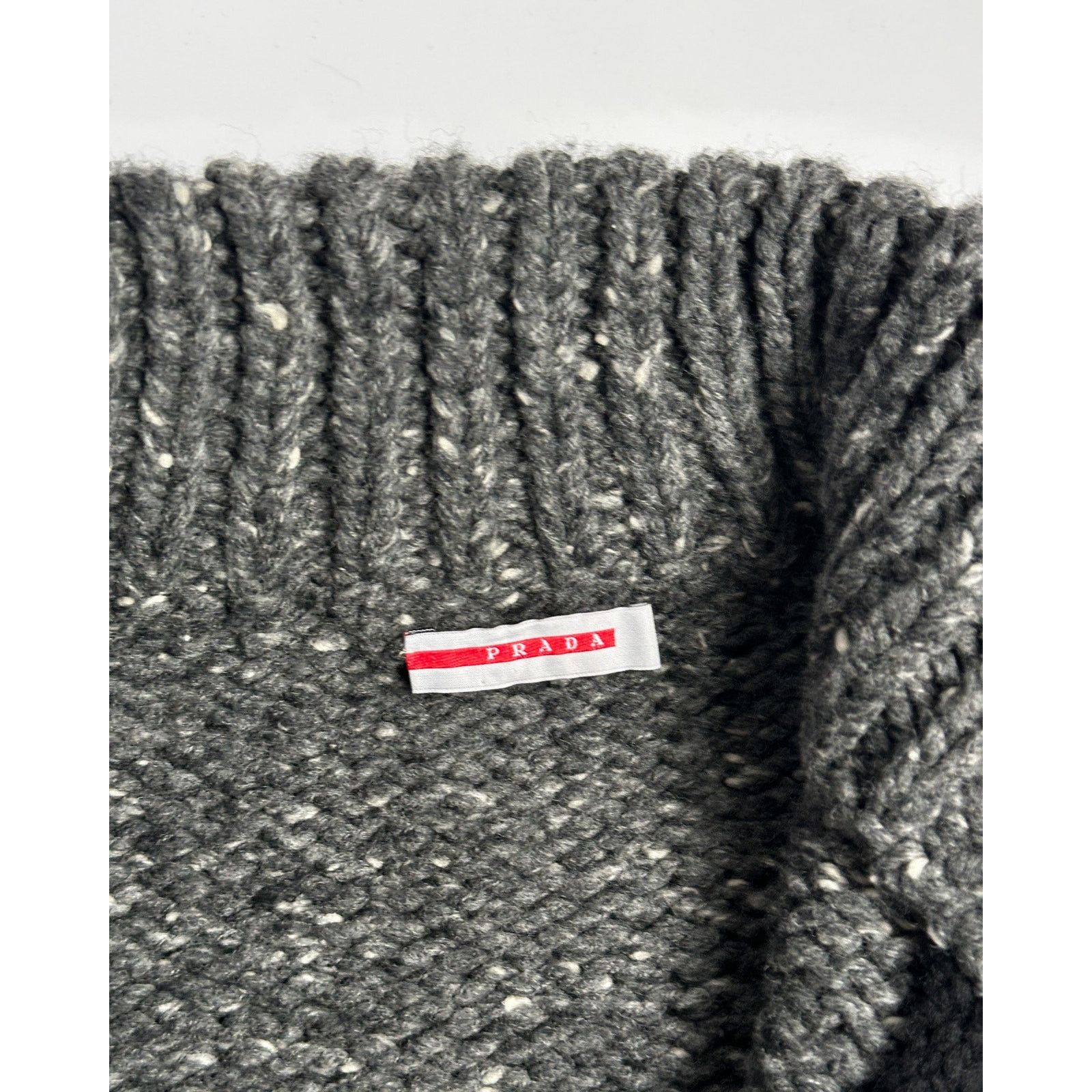 Prada Prada Sport Fair Isle Full Zip Wool Sweater Size US M / EU 48-50 / 2 - 4 Thumbnail