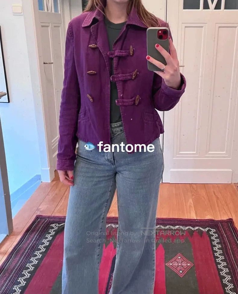 Dries Van Noten Dries Van Noten Gorgeous Purple Jacket Size US XS / EU 42 / 0 - 4 Thumbnail