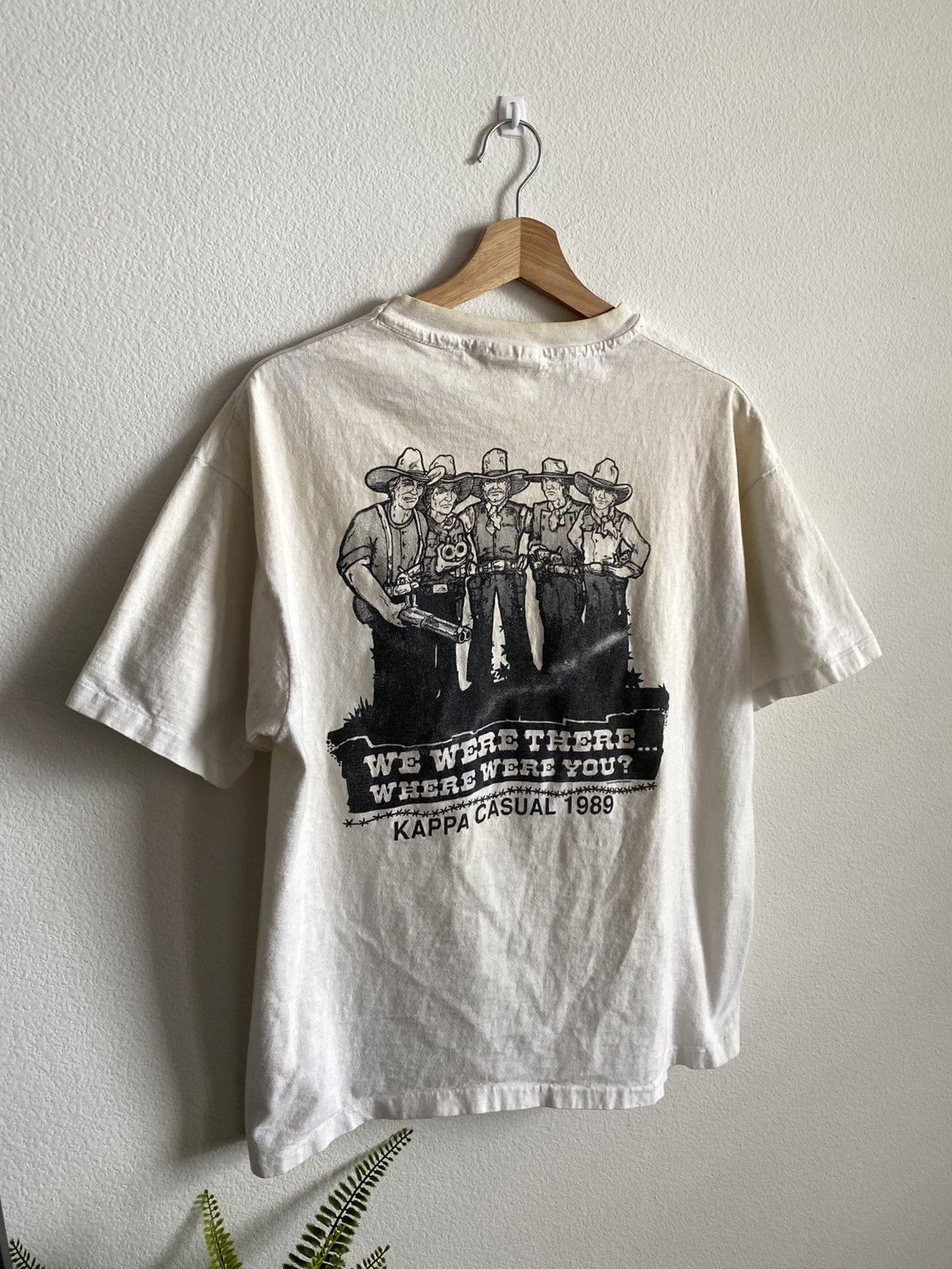 Vintage Vintage 80s Kappa Single Stitch Tee Size US XL / EU 56 / 4 - 3 Thumbnail