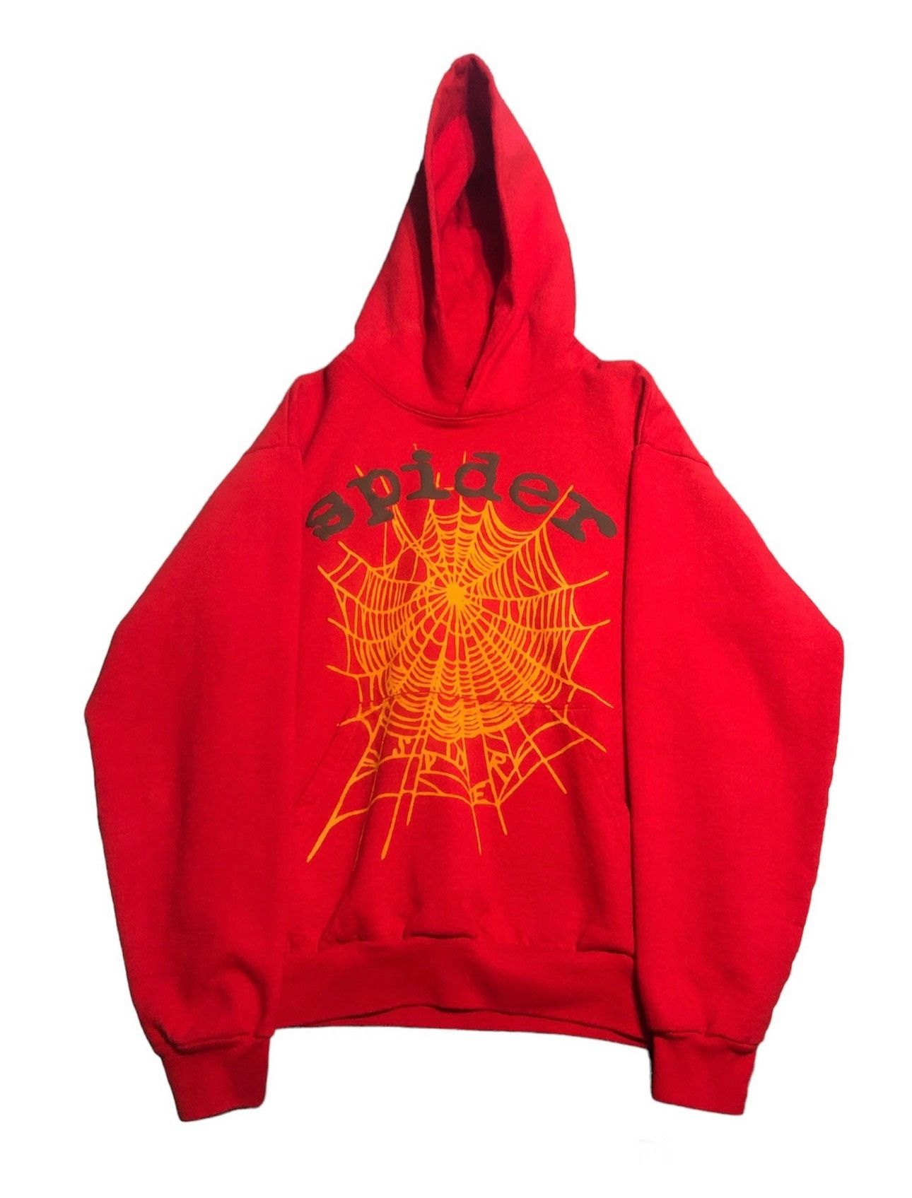 Spider Worldwide Spider OG red hoodie | Grailed