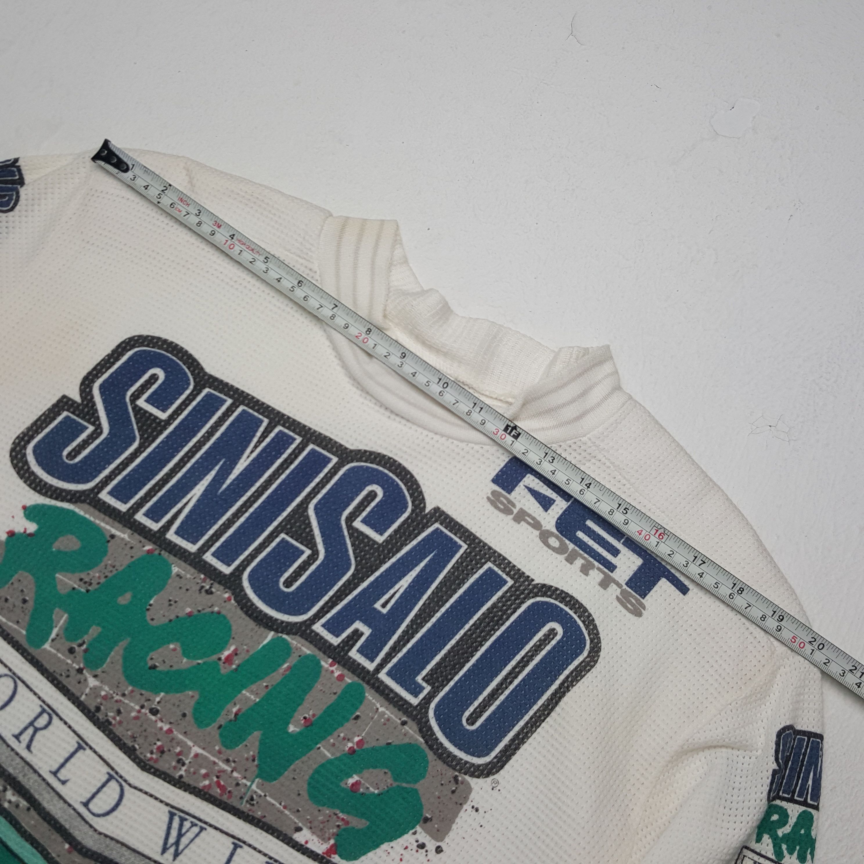 Japanese Brand × Vintage Vintage Sinisalo Racing Motocross Sport Tshirt Size US M / EU 48-50 / 2 - 5 Thumbnail