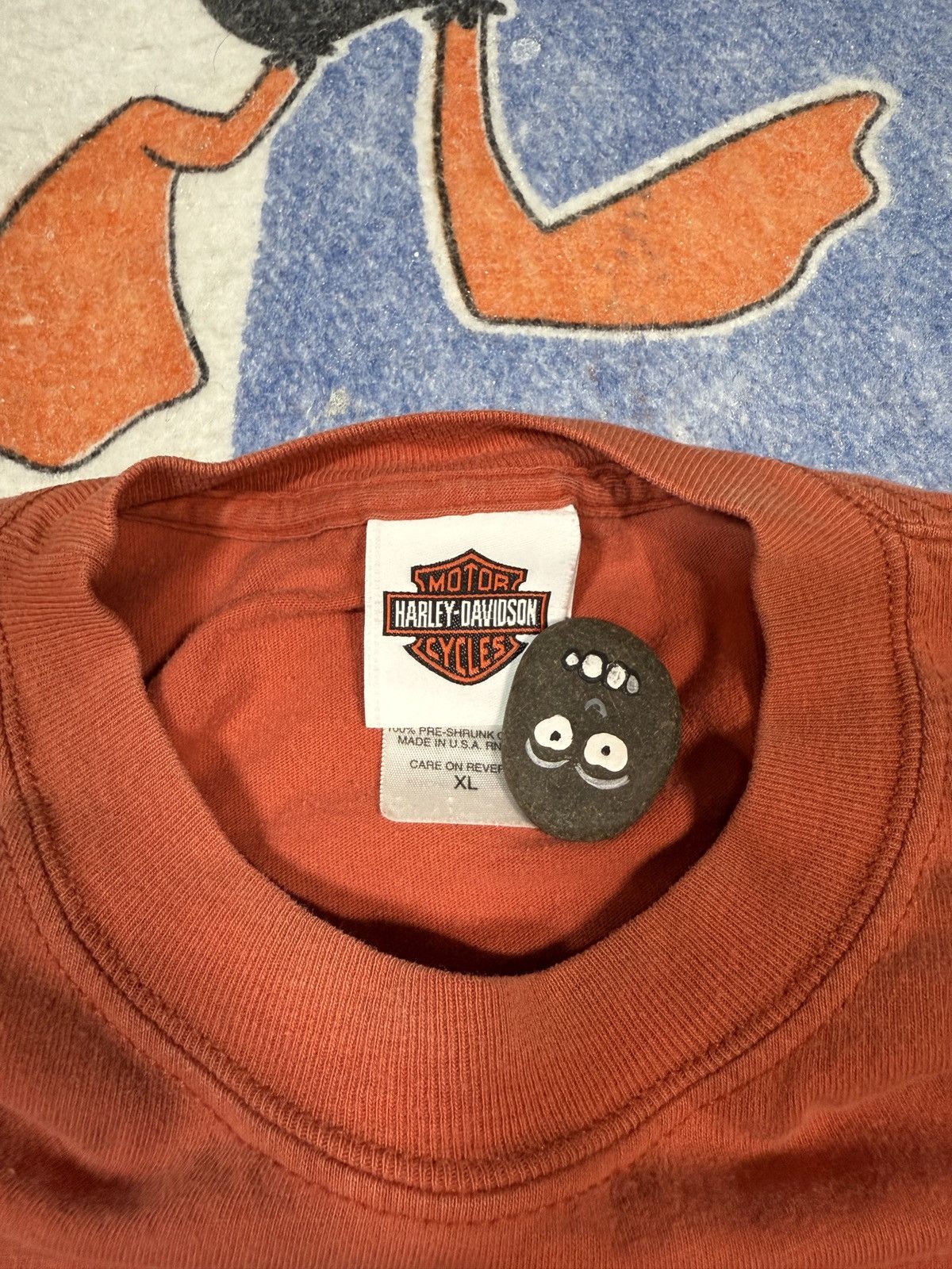 Harley Davidson Harley big logo dragon tee Size US XL / EU 56 / 4 - 5 Thumbnail