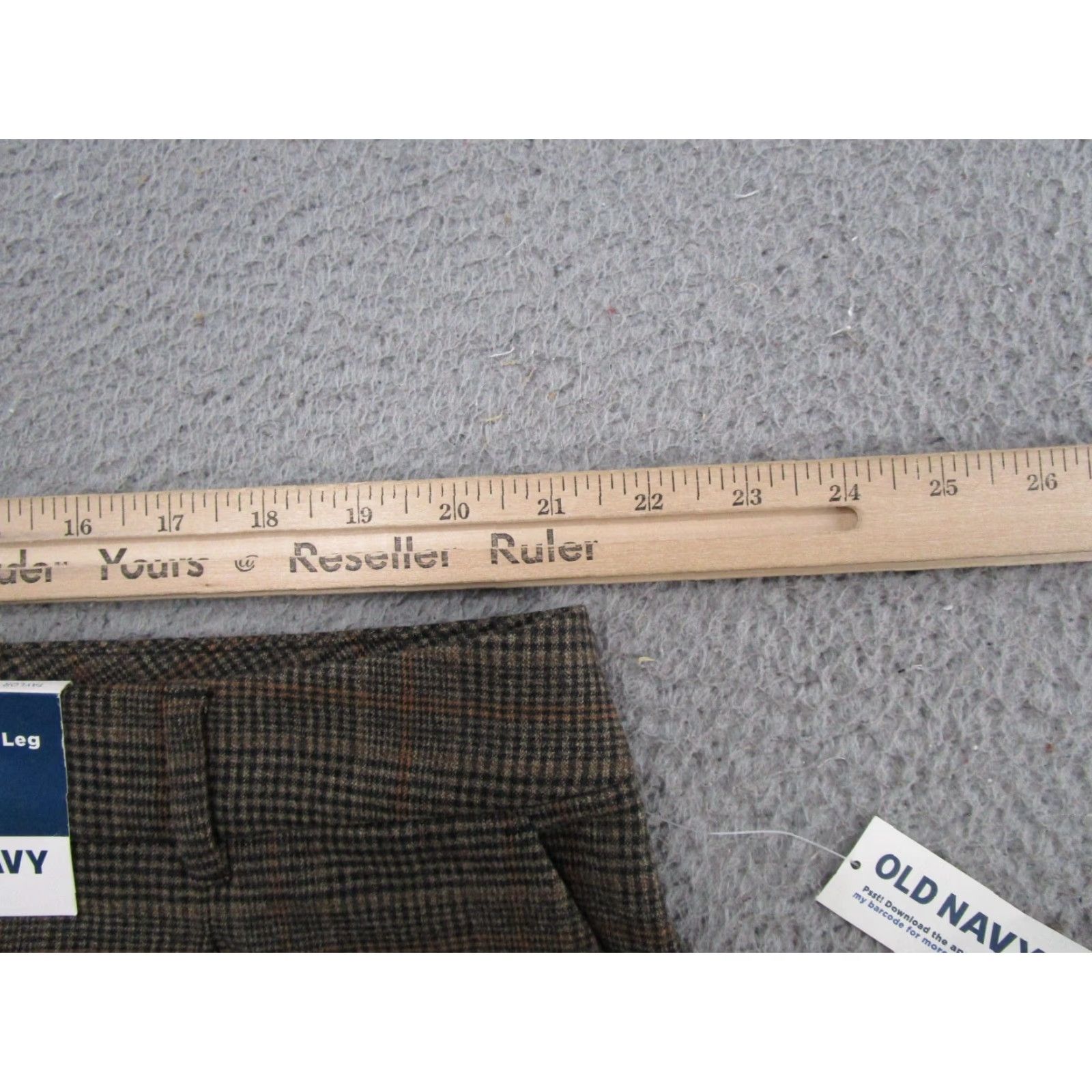 Old Navy NEW Old Navy Extra High Waisted Pleated Taylor Wide Leg Trouser Size 2X NEW Size ONE SIZE - 6 Thumbnail