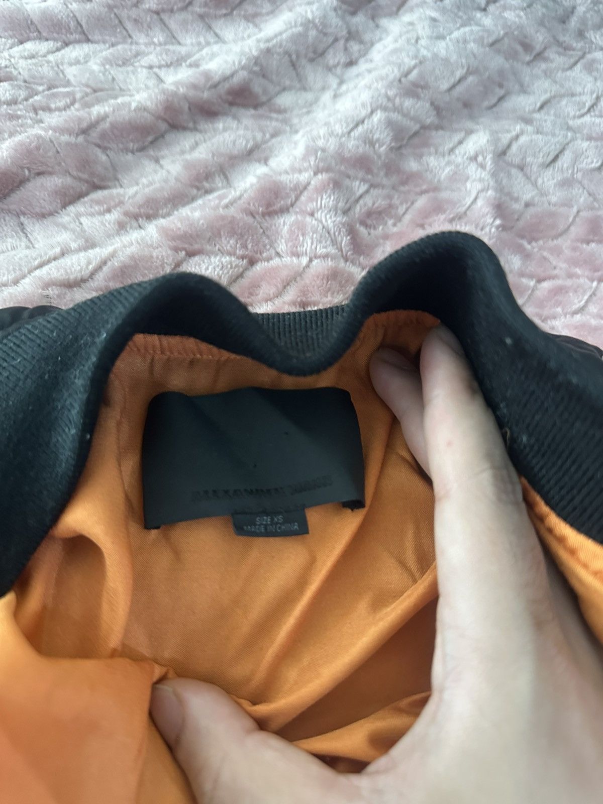 Alexander Wang Alexander Wang Leather Trimmed Eyelet Embellished Bomber Size US XS / EU 42 / 0 - 4 Thumbnail