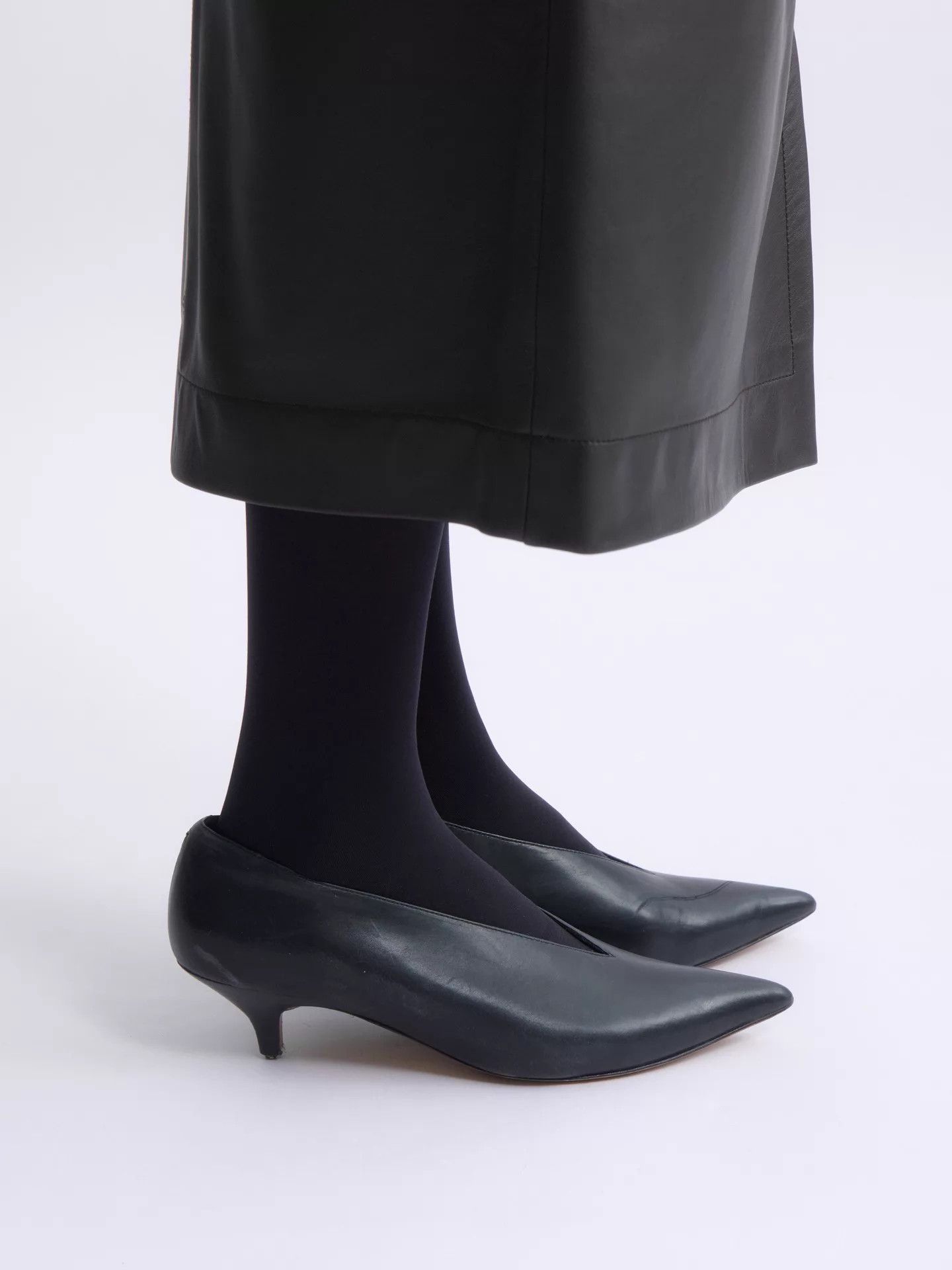 Celine CELINE by Phoebe Philo Pointed Toe Heels 37 Soft Calf Size US 6.5 / IT 36.5 - 1 Thumbnail