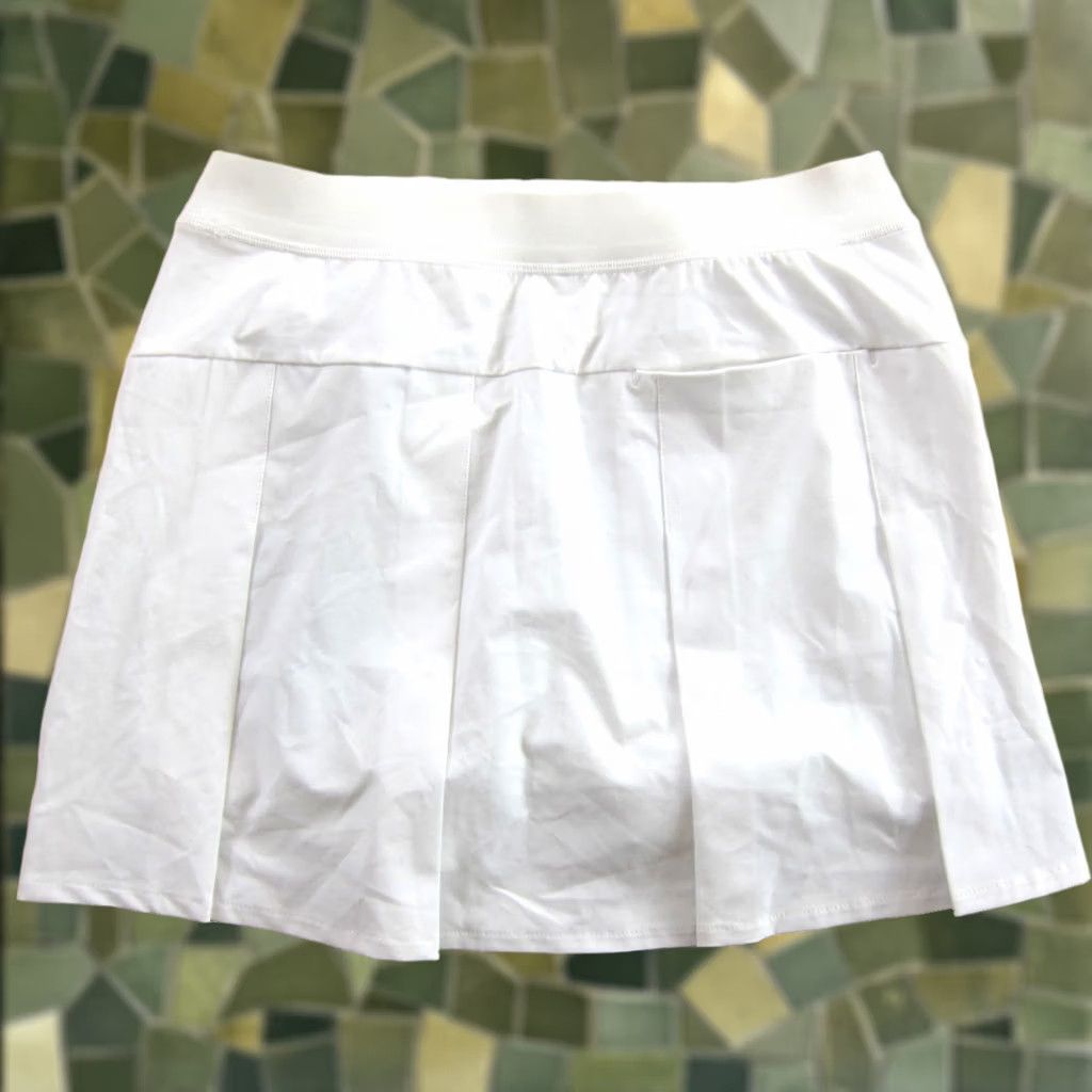 RLX Ralph Lauren NWT Ralph Lauren White Wicking Stretch Pocket Shorts Lined Golf Skirt Skort XS Size 26" / US 2 / IT 38 - 1 Thumbnail