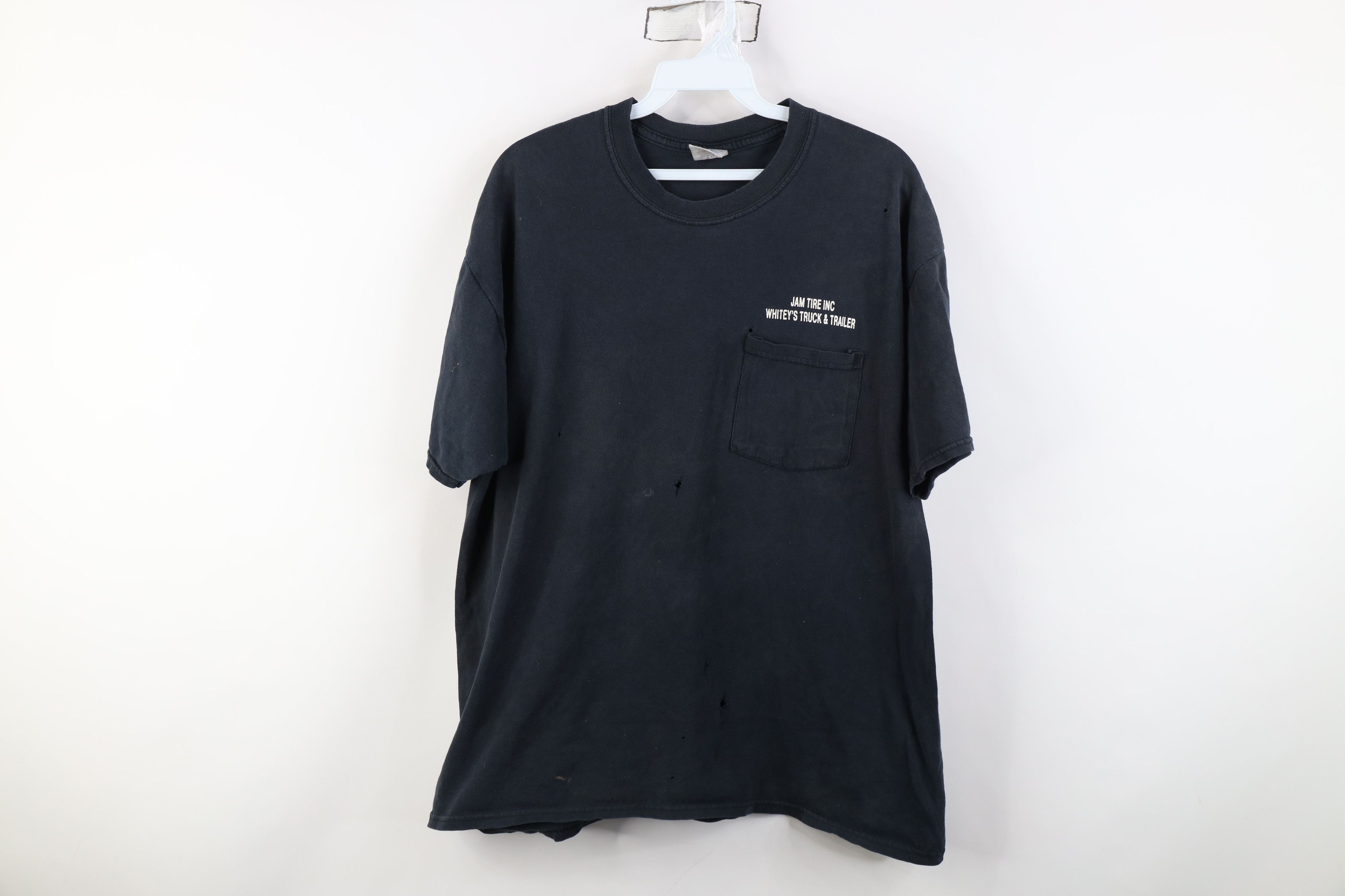 Vintage Vintage 90s Y2K Streetwear Whiteys Truck Trailer T-Shirt Size US L / EU 52-54 / 3 - 1 Thumbnail