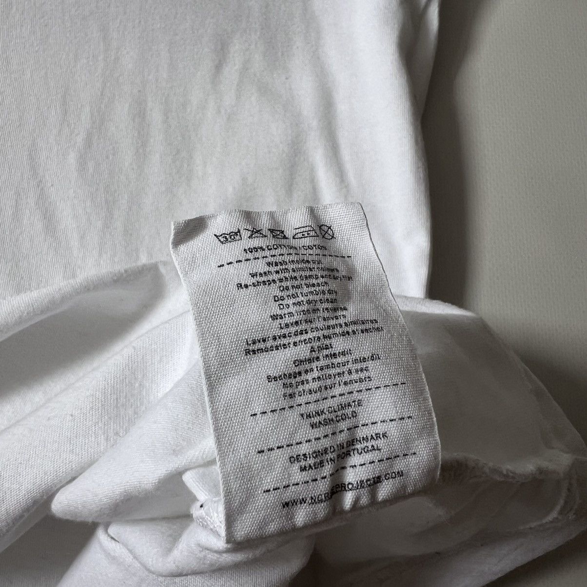 Norse Projects Norse projects logo tee Size US M / EU 48-50 / 2 - 5 Thumbnail