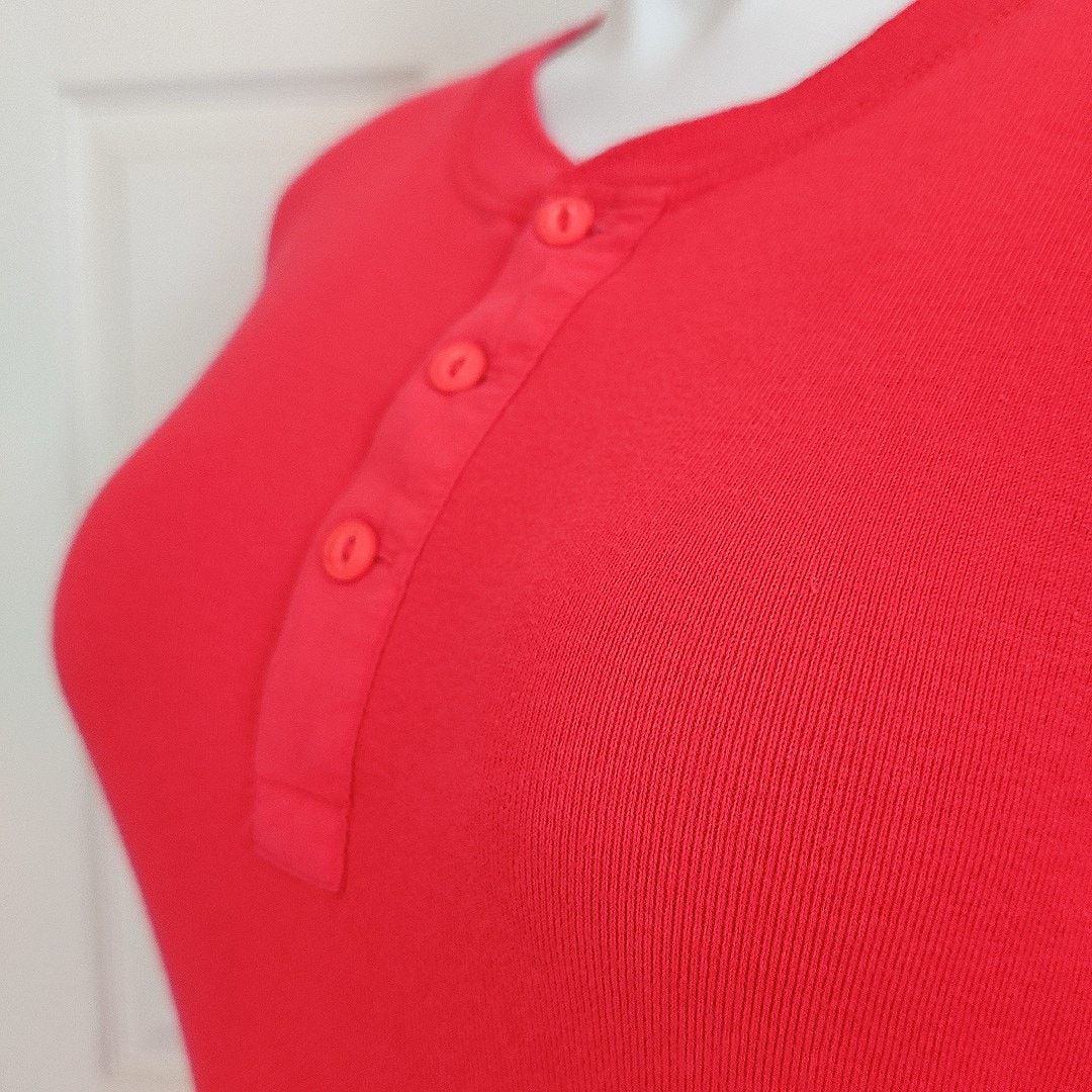 Ralph Lauren Vintage 80s Ralph Lauren Henley cotton maxi dress sz M Size M / US 6-8 / IT 42-44 - 3 Thumbnail