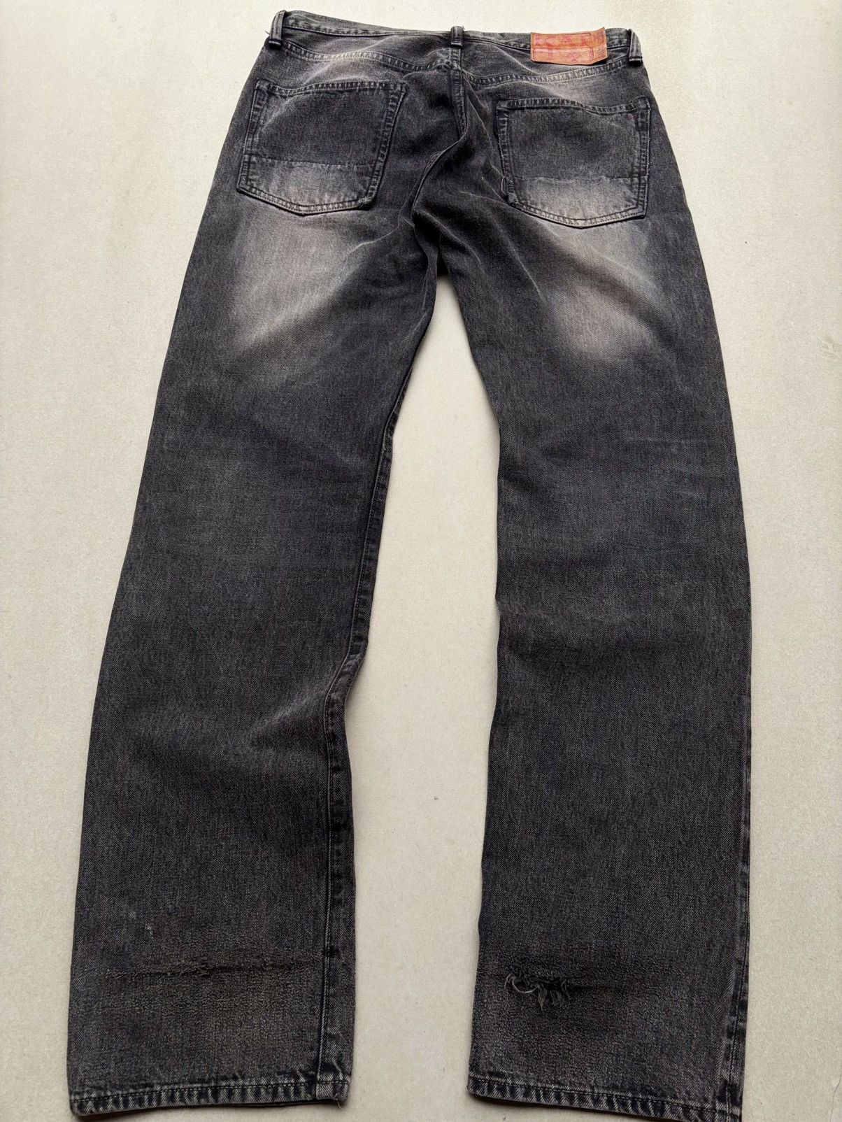 Japanese Brand Kapital custom lace-up flare jeans Size US 31 - 6 Thumbnail