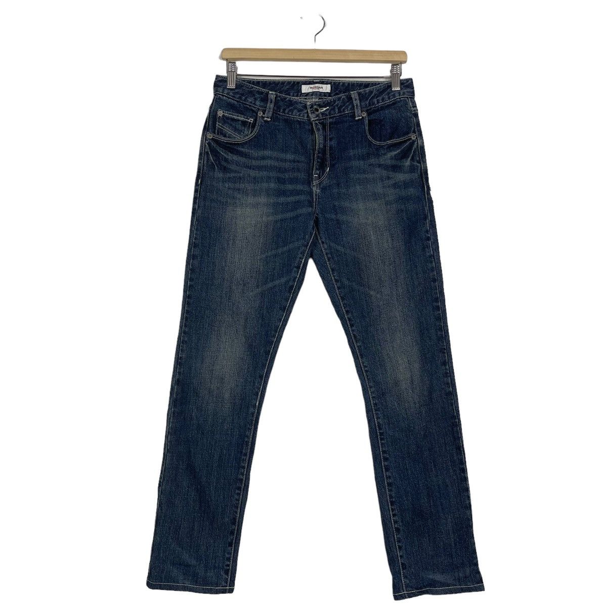 GOSTAR DE FUGA Morgan Homme High Waist Flare Jeans Size US 30 / EU 46 - 2 Thumbnail