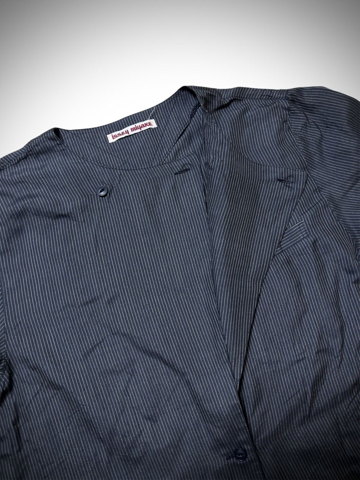 Issey Miyake 1980’s Issey Miyake - RARE Archived Mandarin Shirt Size US M / EU 48-50 / 2 - 4 Thumbnail