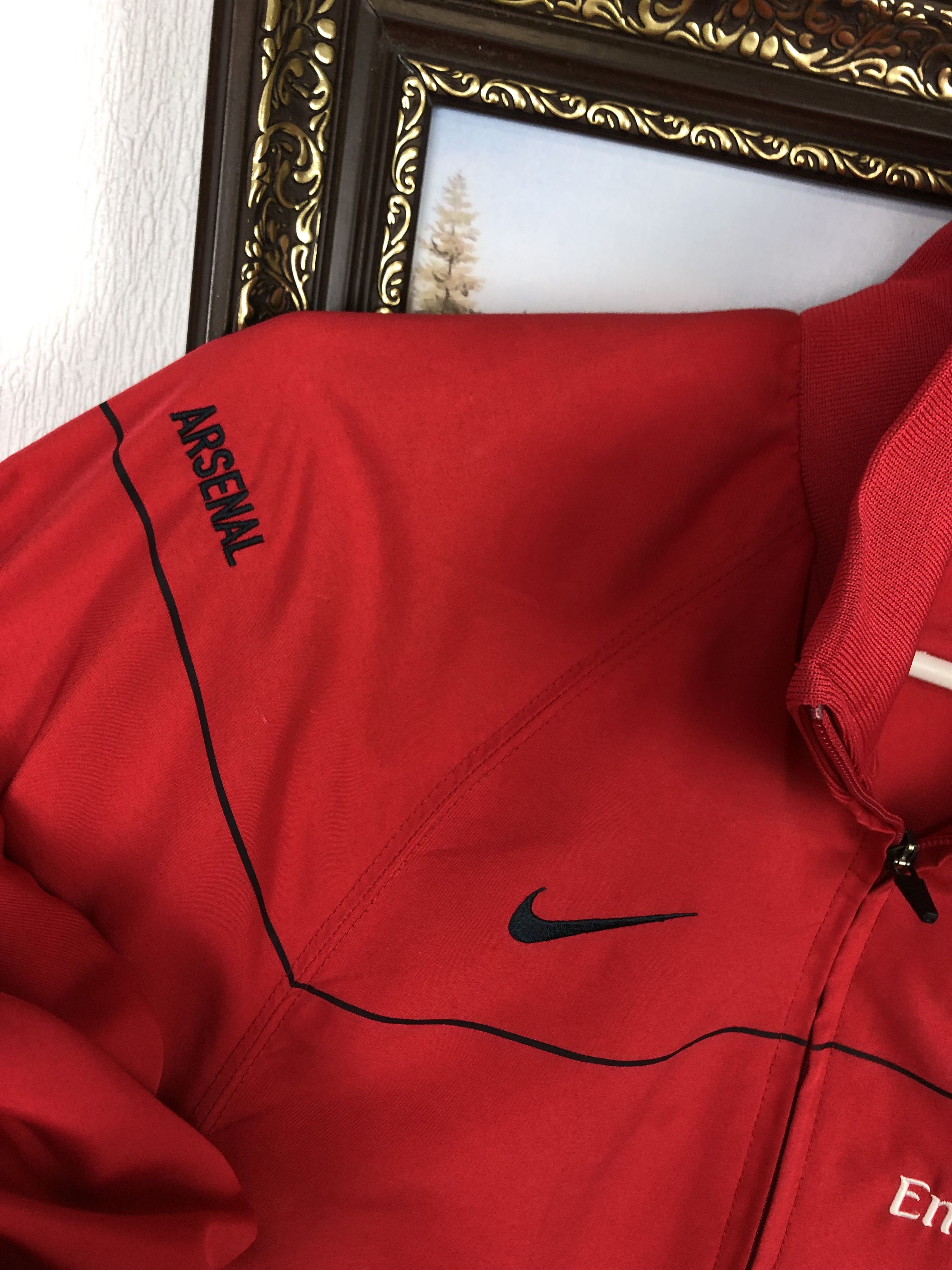 Nike Vintage Nike Arsenal Football Jacket Soccer Track Top Size US S / EU 44-46 / 1 - 4 Thumbnail