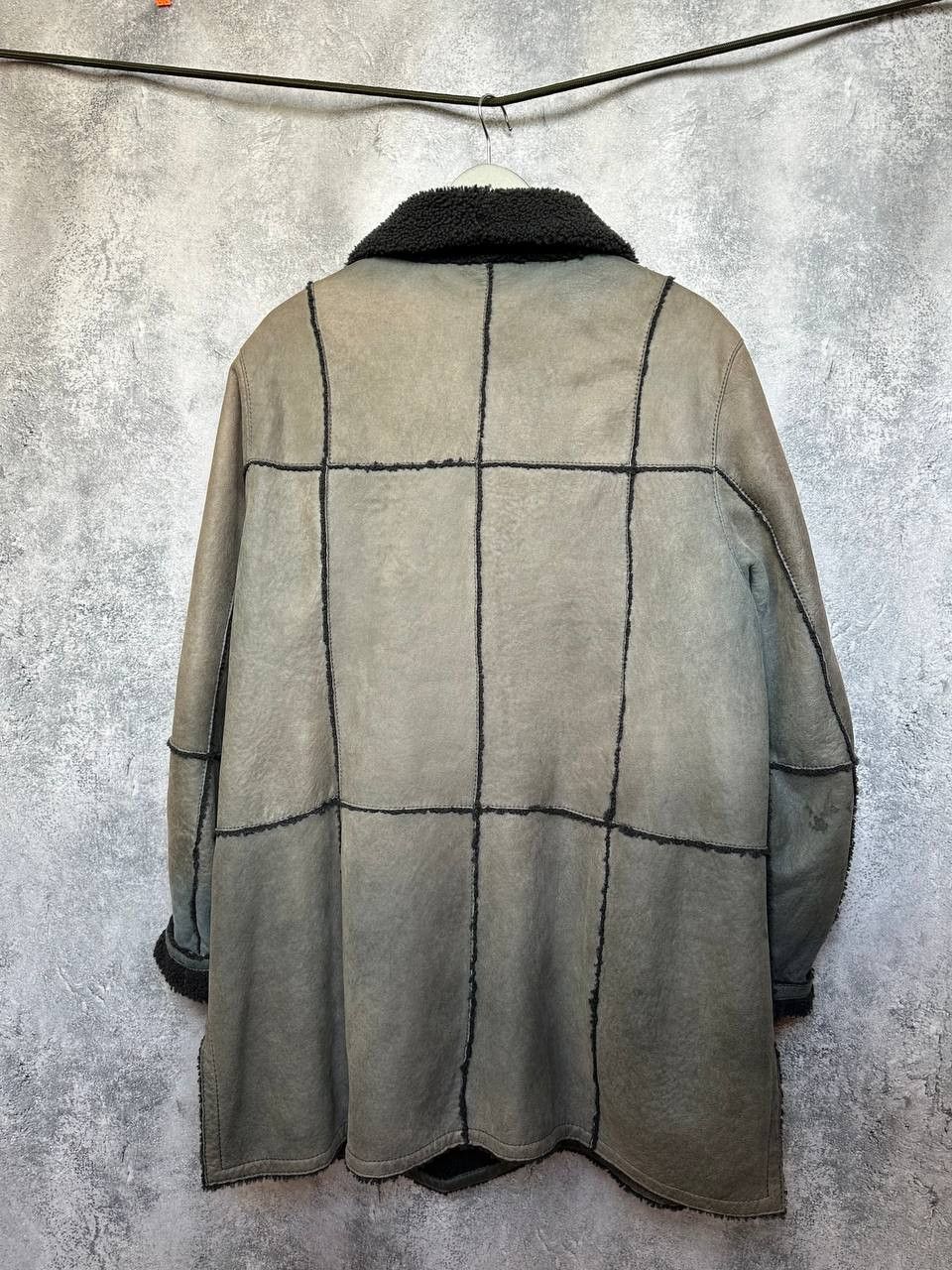 Other RRP 1900$ Werner Christ Patchwork Shearling Coat Size 50 Size US L / EU 52-54 / 3 - 3 Thumbnail