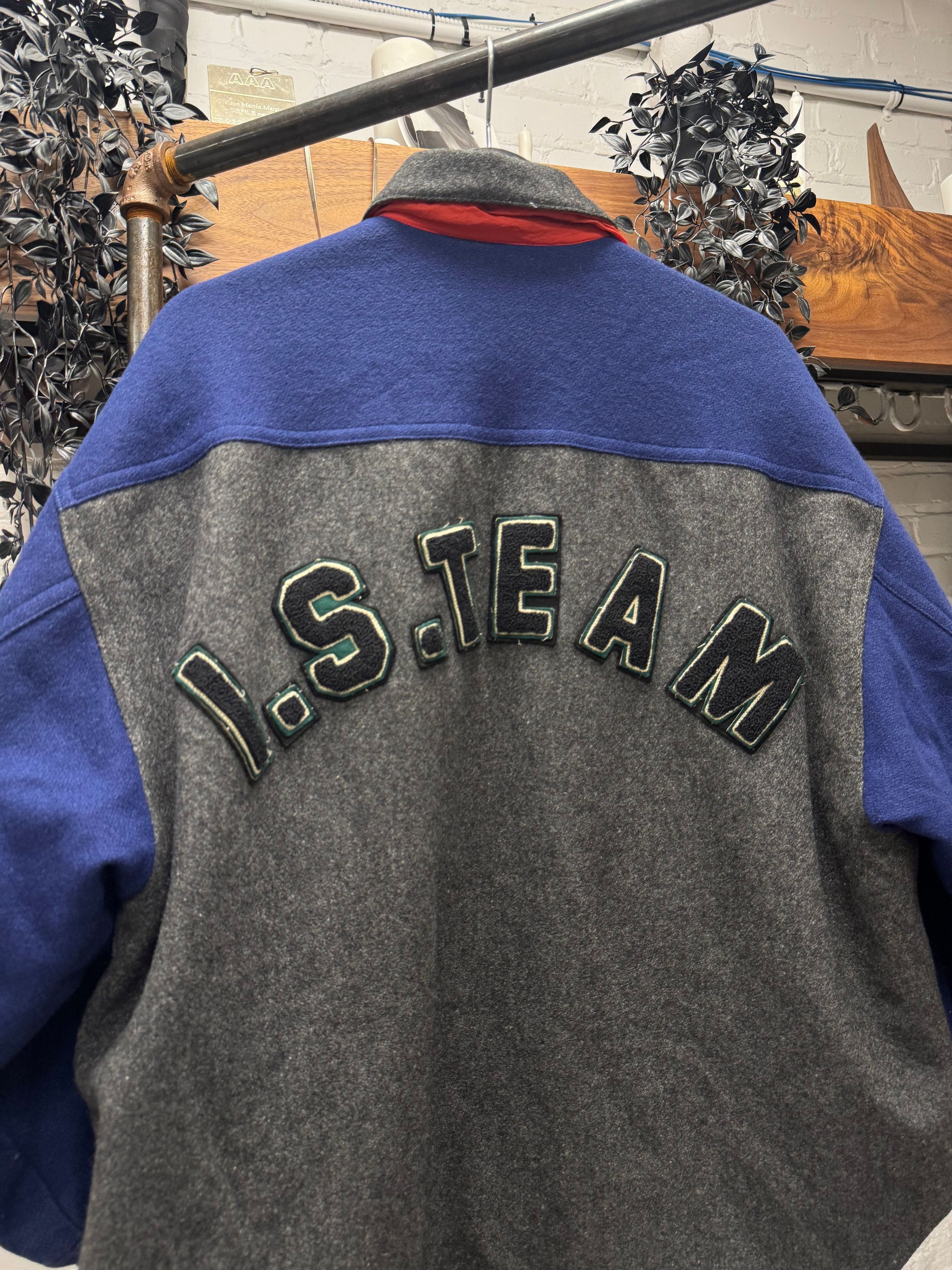 Issey Miyake 1984 Issey Miyake ‘I.S. Team’ Sport Logo ‘Ski-Binding Closure’ Varsity Jacket Size US L / EU 52-54 / 3 - 5 Thumbnail