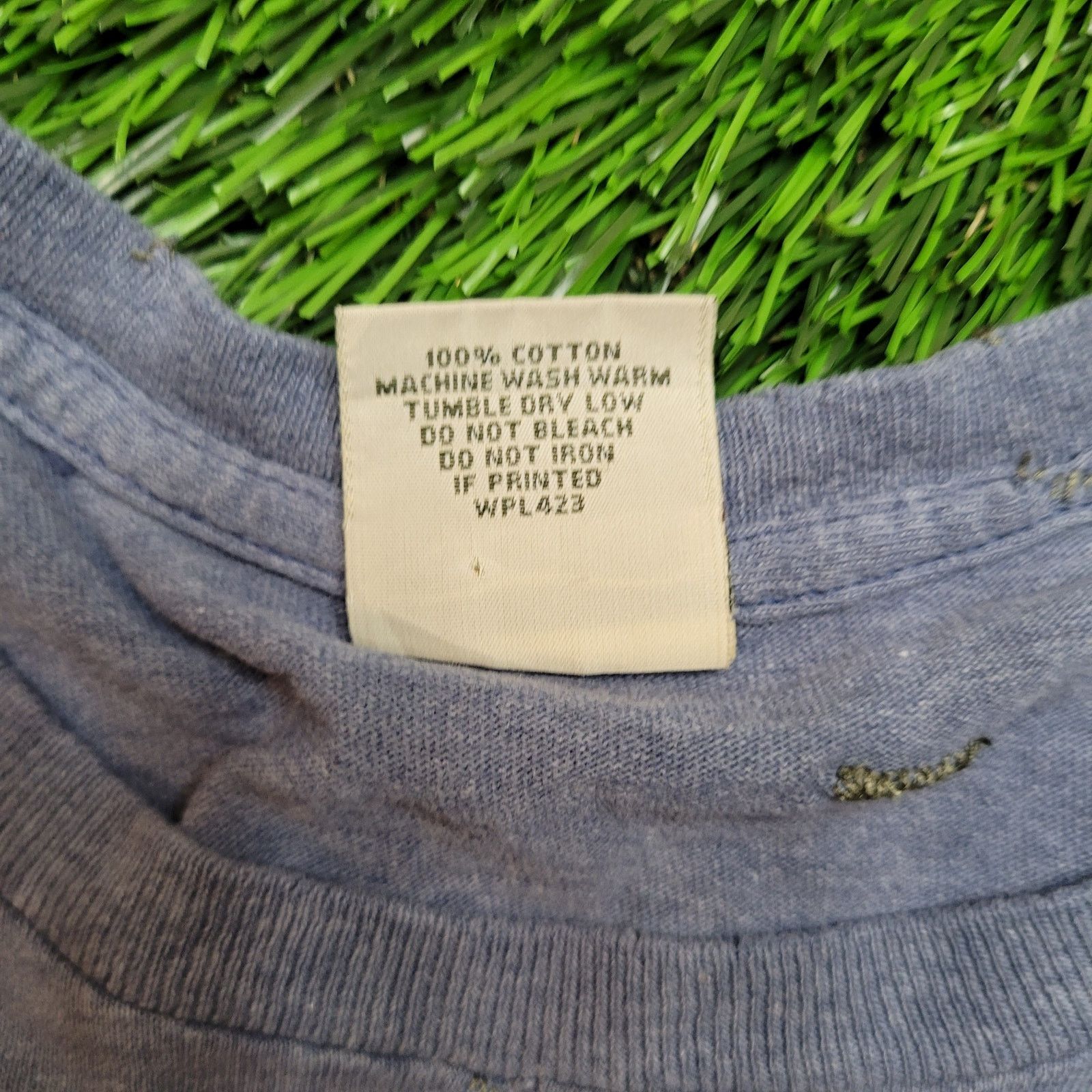 Levi's VTG 90s Levis Spellout T-Shirt Mens L Made in USA Boxy Tee Size US L / EU 52-54 / 3 - 15 Thumbnail