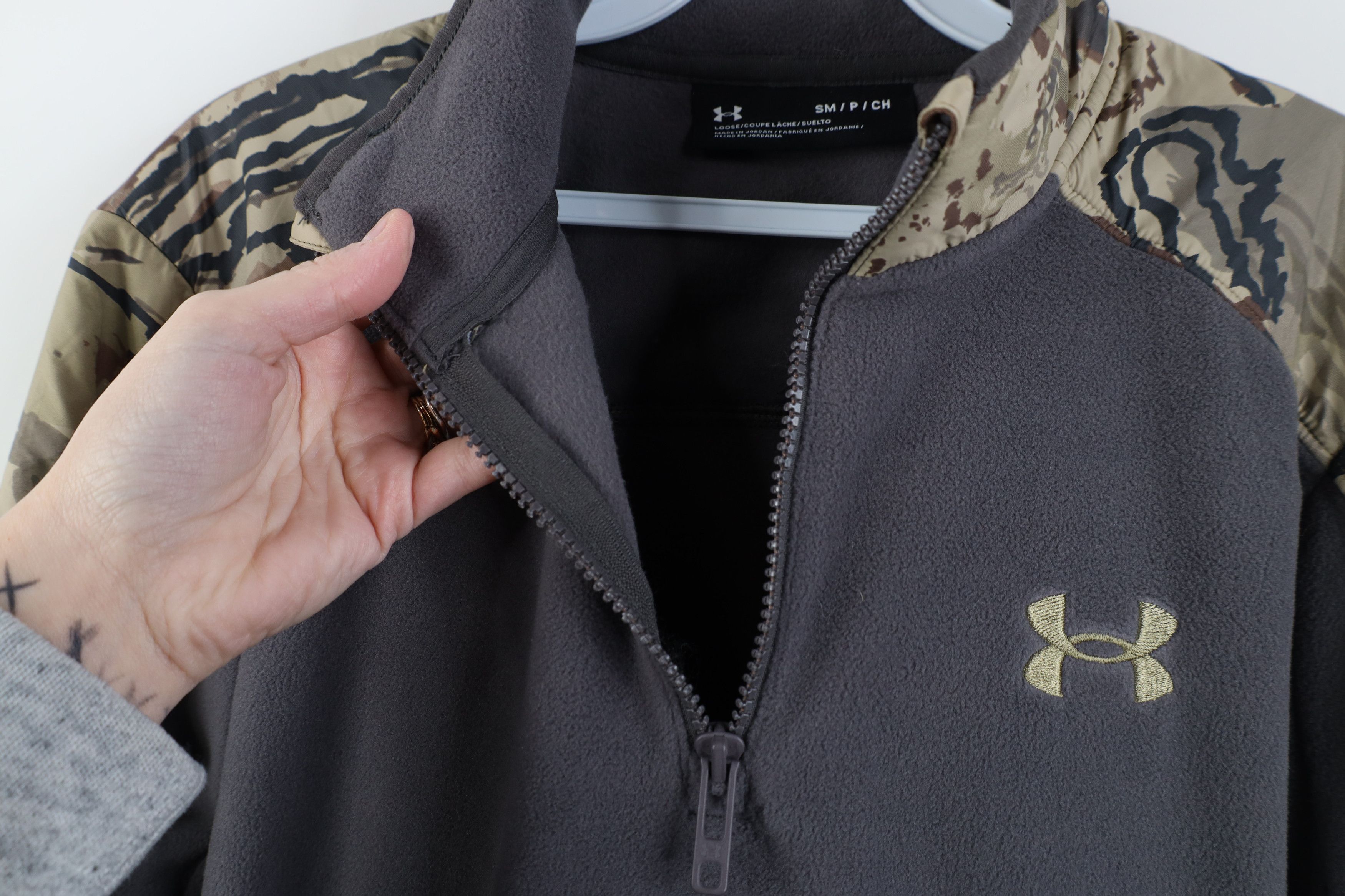 Under Armour New Under Armour Polartec Forge 1/4 Half Zip Fleece Sweater Size US S / EU 44-46 / 1 - 10 Thumbnail