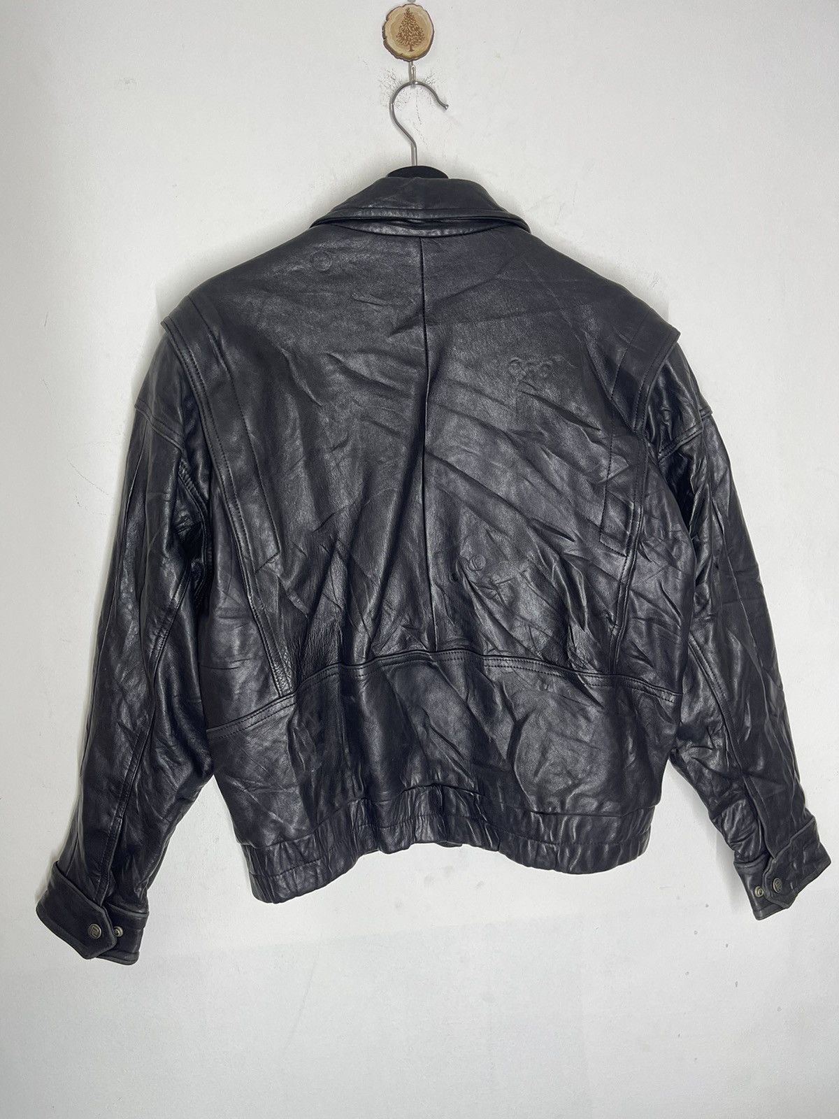 Robert Comstock × Vintage Vintage Robert Comstock Leather Jacket Size US L / EU 52-54 / 3 - 3 Thumbnail