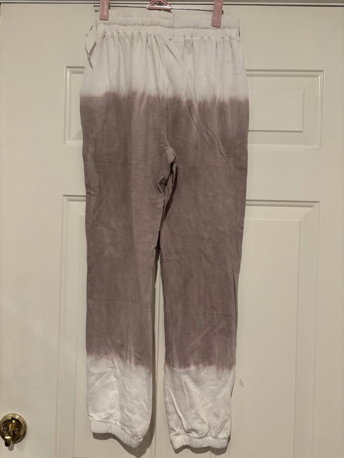 Eastland Womens Easel sweatpants white, beige size S #366 Size 28" / US 6 / IT 42 - 2 Thumbnail