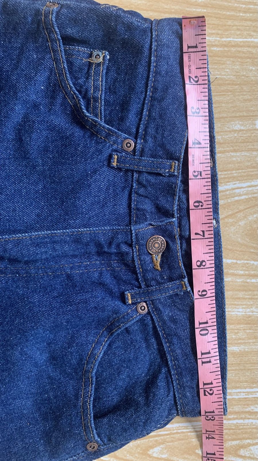 Lee × Vintage Rare.. Vintage 90s Lee Denim Jeans Pants Made In USA Size US 26 / EU 42 - 22 Thumbnail