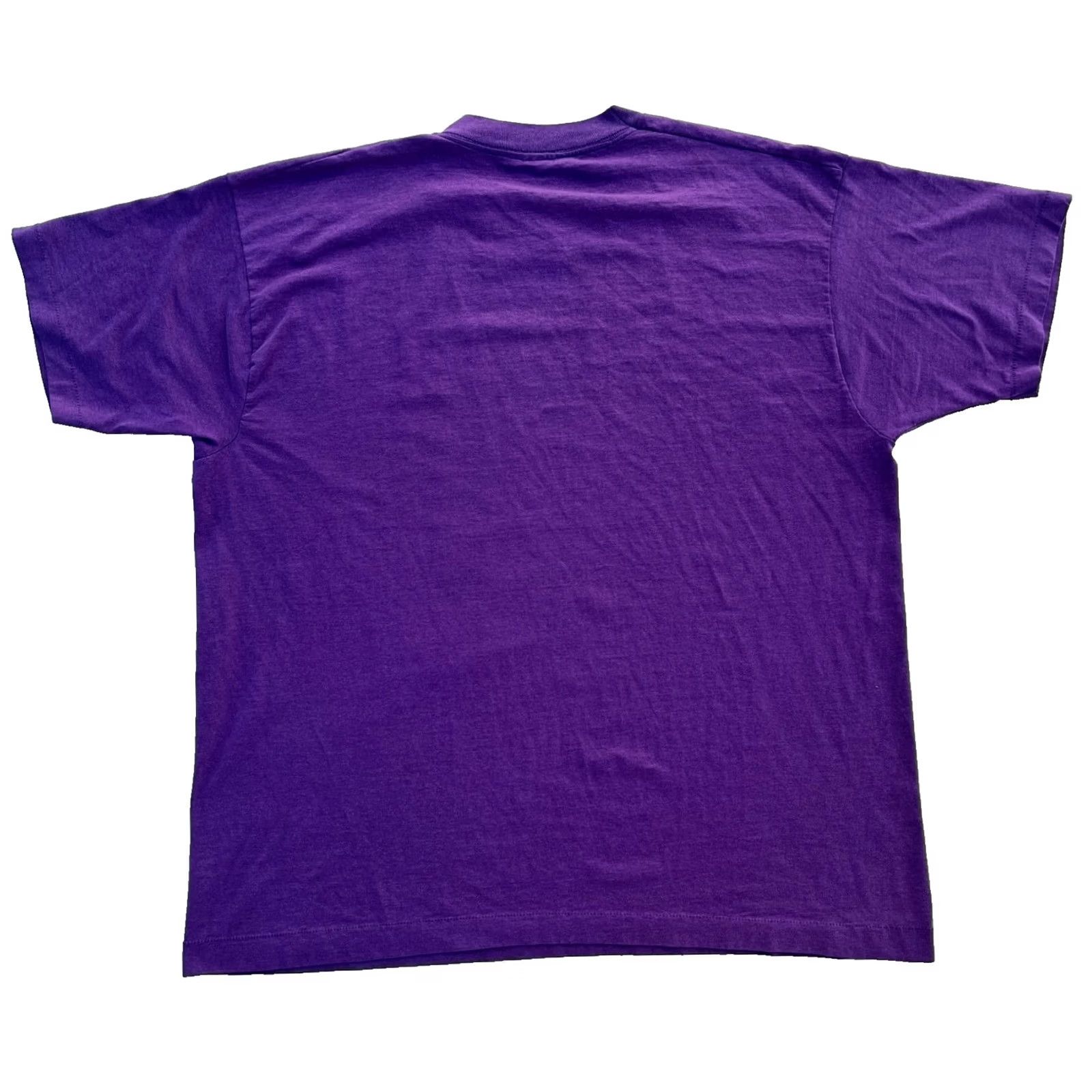 Fruit Of The Loom VINTAGE Detroit For All, All For Detroit T-Shirt 2XL Purple Unisex Adults 1994 90s Fruit of the Loom Shirt Mens Womens Boys Girls Size US XXL / EU 58 / 5 - 2 Thumbnail