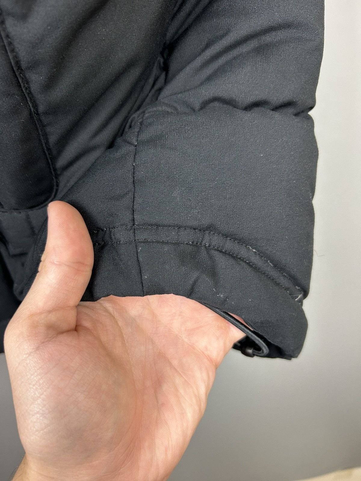 Nike × Vintage Vintage Y2K Nike Drill Black Puffer Down Vest Size US XXL / EU 58 / 5 - 13 Thumbnail