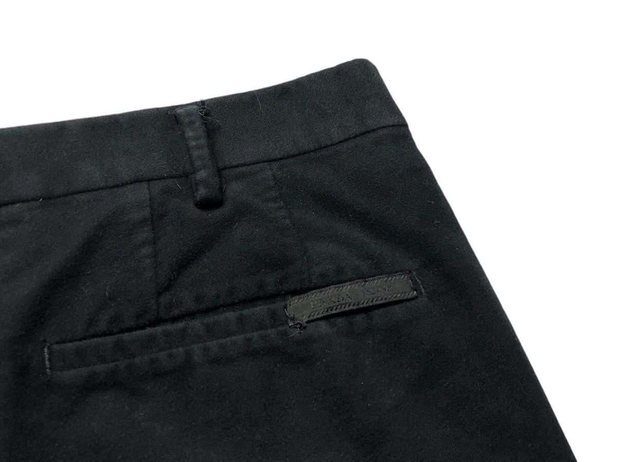 Prada Prada black cotton pants Size US 34 / EU 50 - 6 Thumbnail
