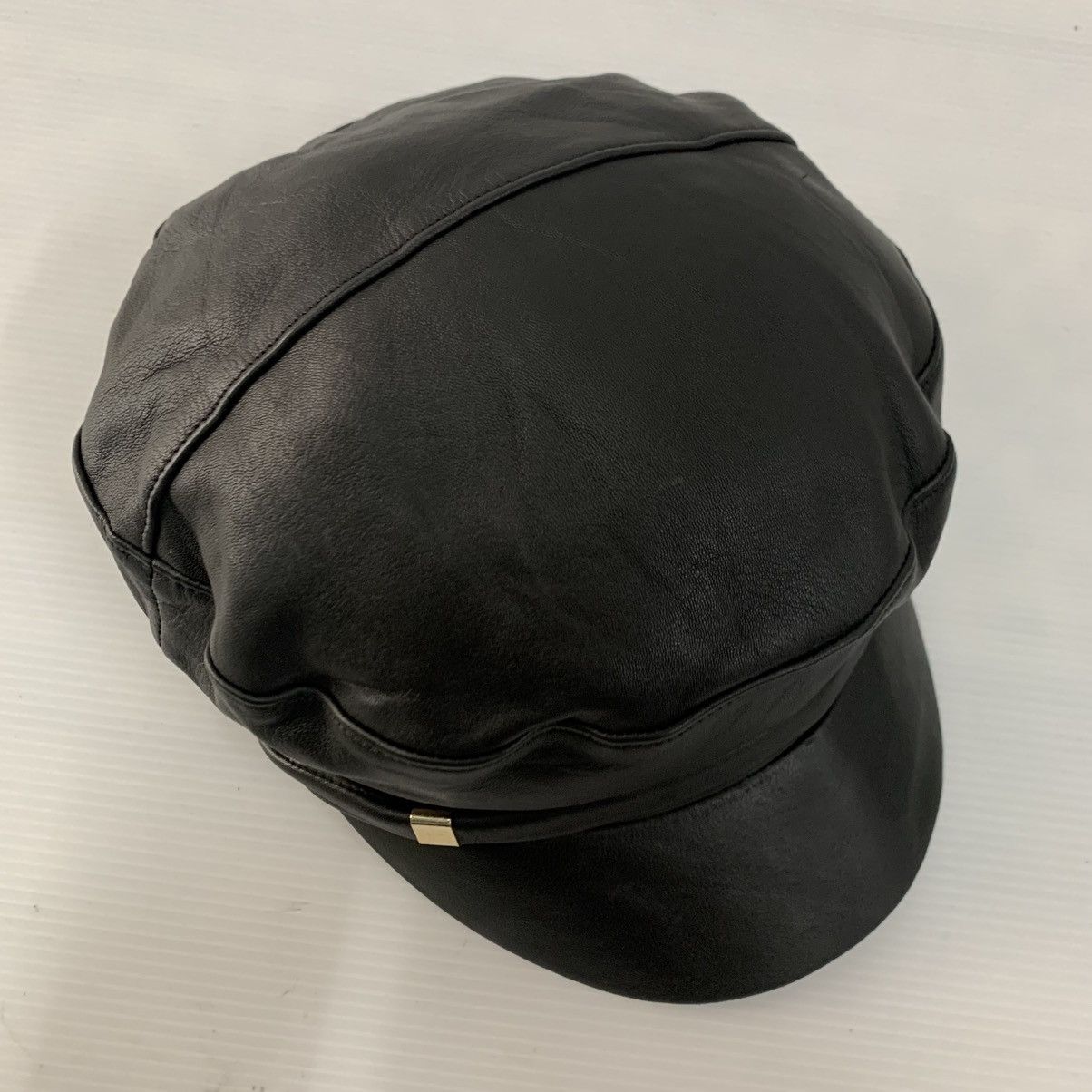CA4LA CA4LA Leather Black Caps Size ONE SIZE - 5 Thumbnail