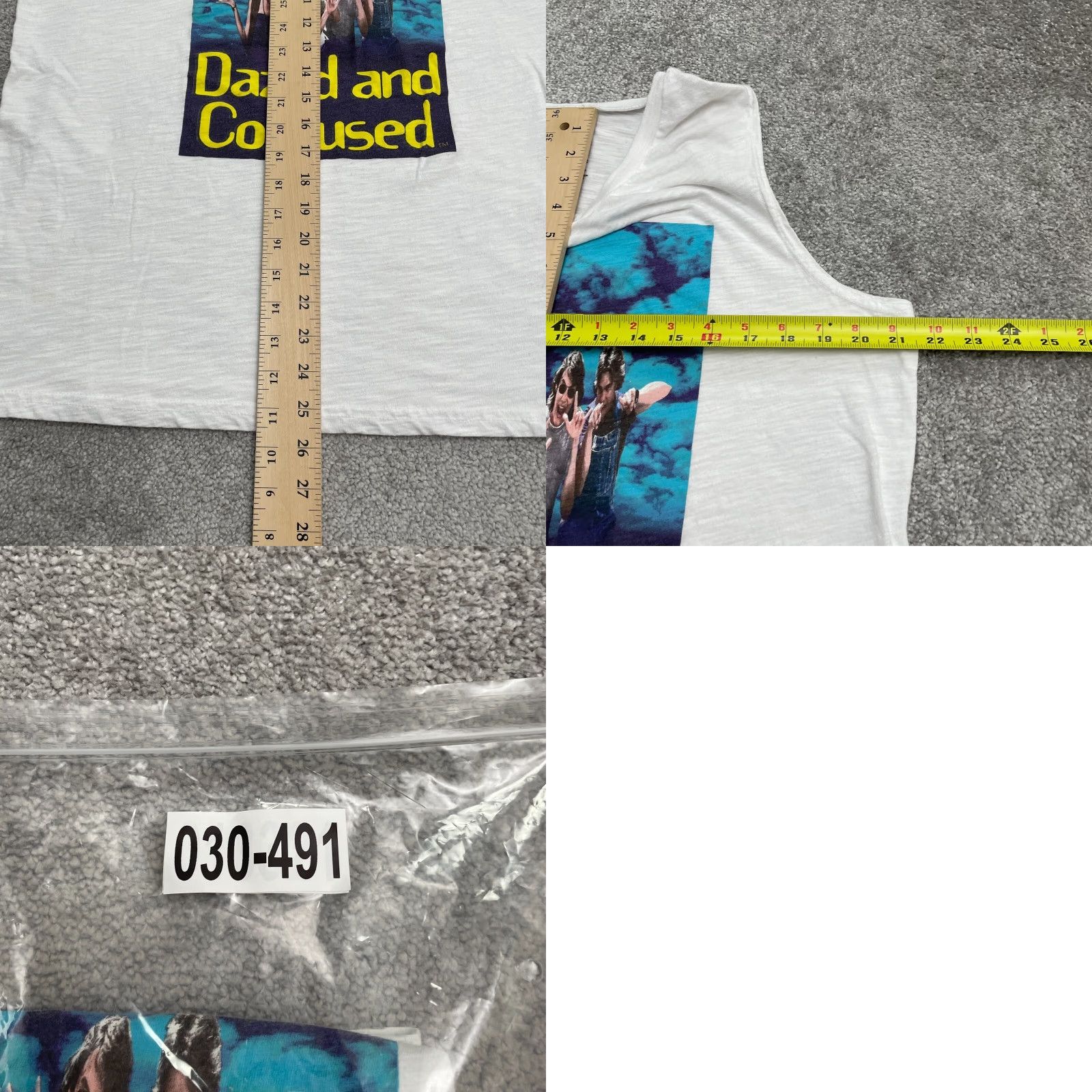 Vintage Dazed And Confused 70's Vintage Tank Top Womens 2XL White Graphic Casual Movie Tank Womens 2XL White 70s Dazed And Confused Size XXL / US 16-18 / IT 52-54 - 8 Thumbnail