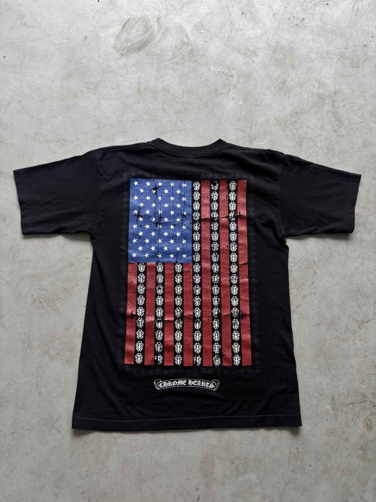 Chrome Hearts American Flag Tee | Grailed