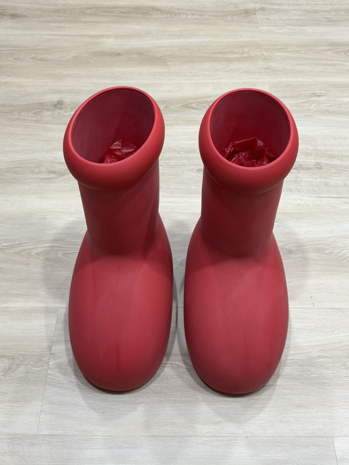 MSCHF MSCHF Big Red Boots “Astro Boots” Size US 12 / EU 45 - 9 Thumbnail