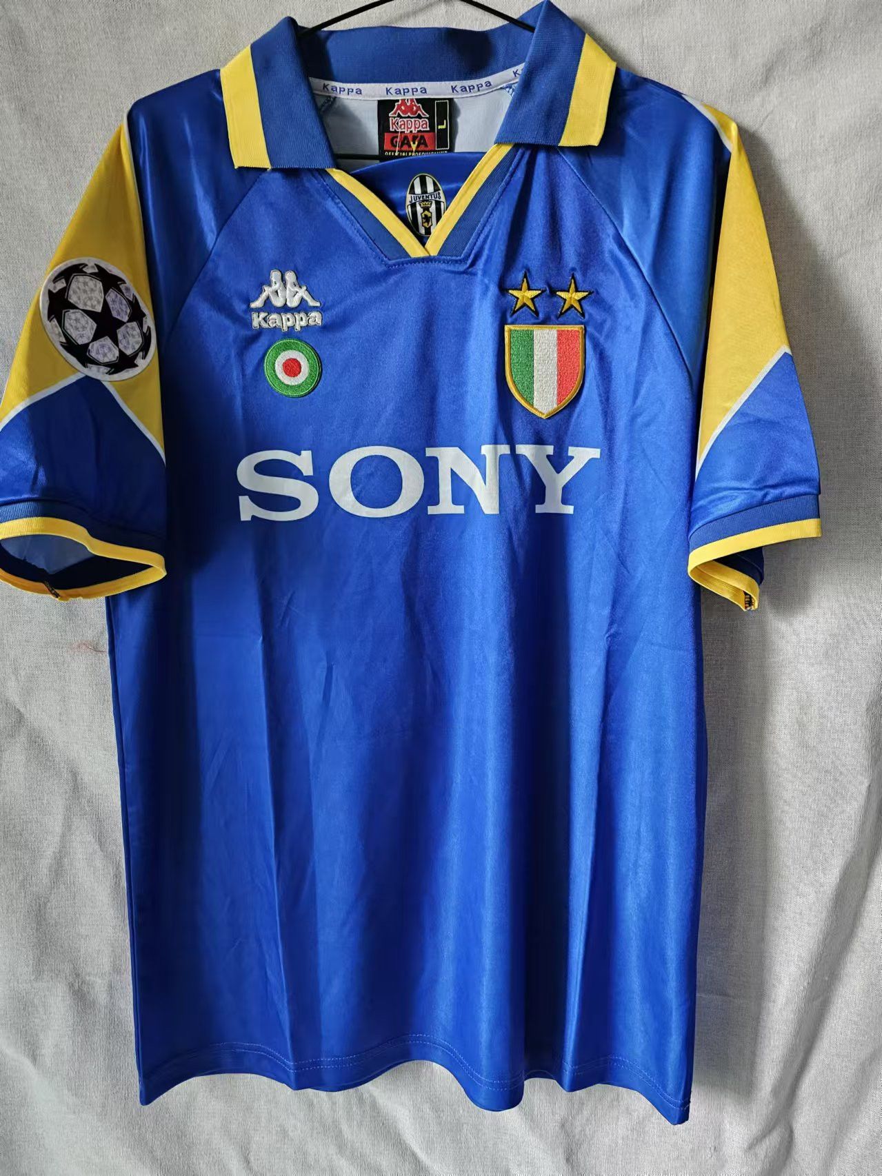 Other 1995 96 Juventus 10 del Piero Jersey Away Size US M / EU 48-50 / 2 - 2 Thumbnail