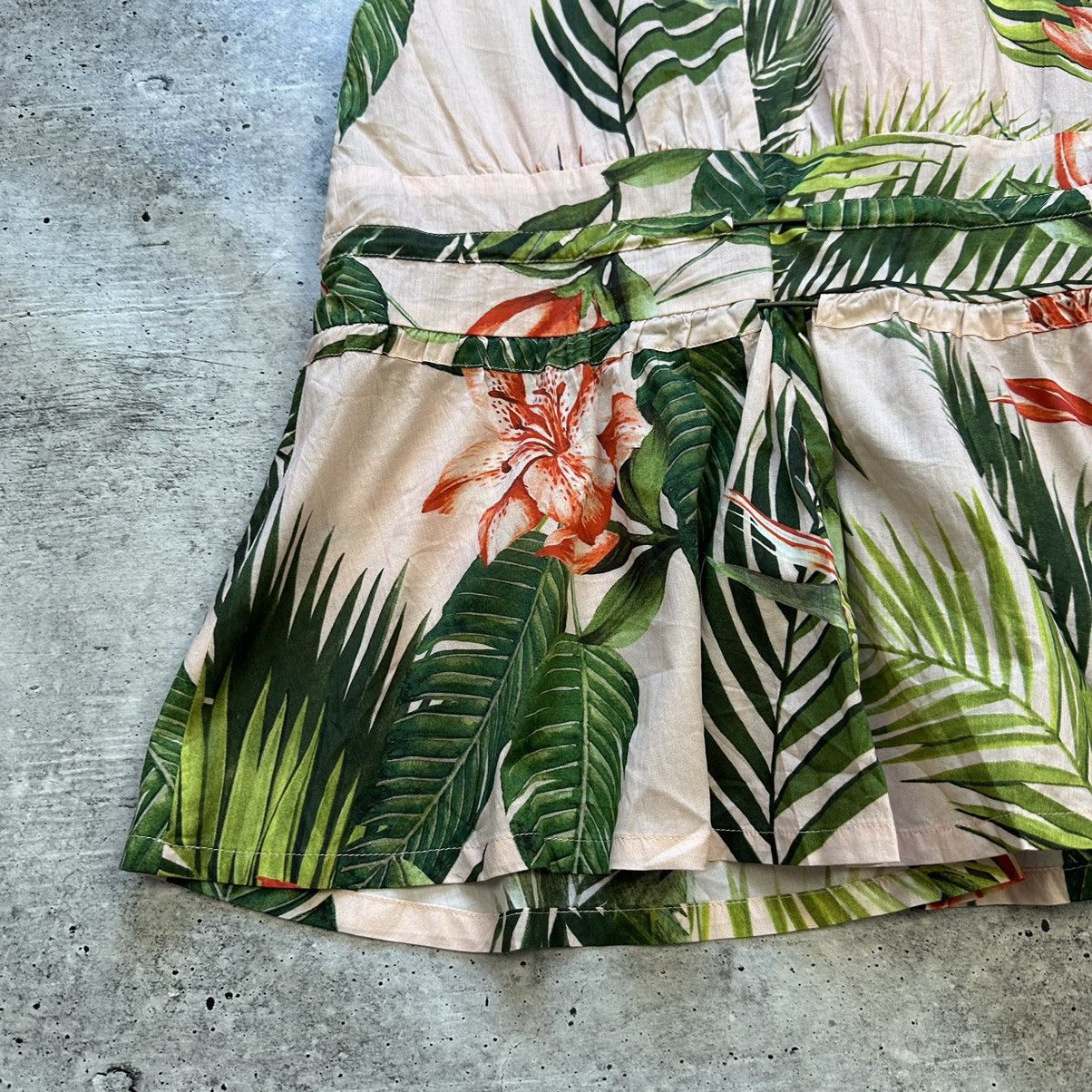 Sportmax Sportmax Code Pink Leaf And Floral Print Top Size M / US 6-8 / IT 42-44 - 13 Thumbnail