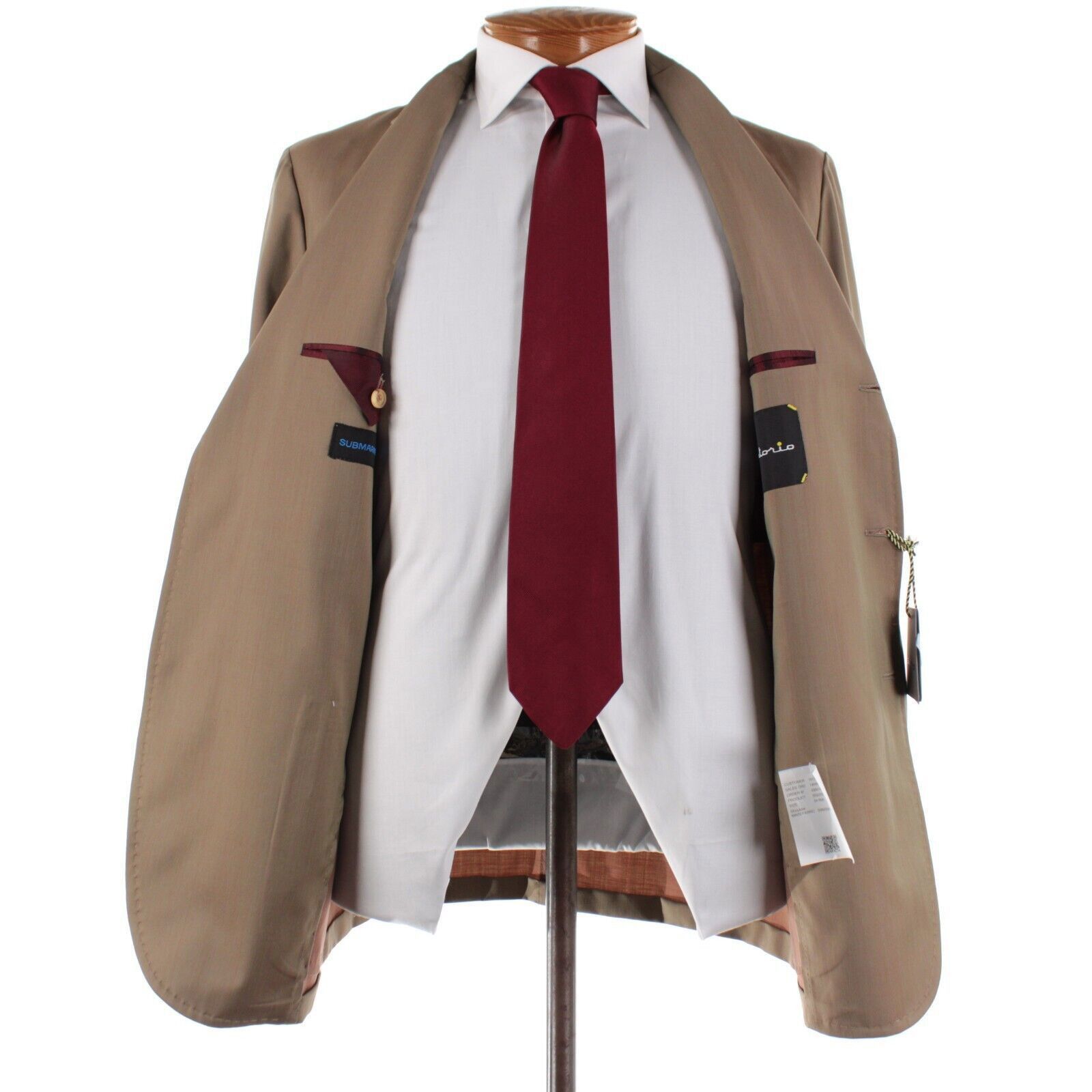 SARTORIO Sartorio Suit Size US 44 Regular in Beige Size 44R - 7 Thumbnail