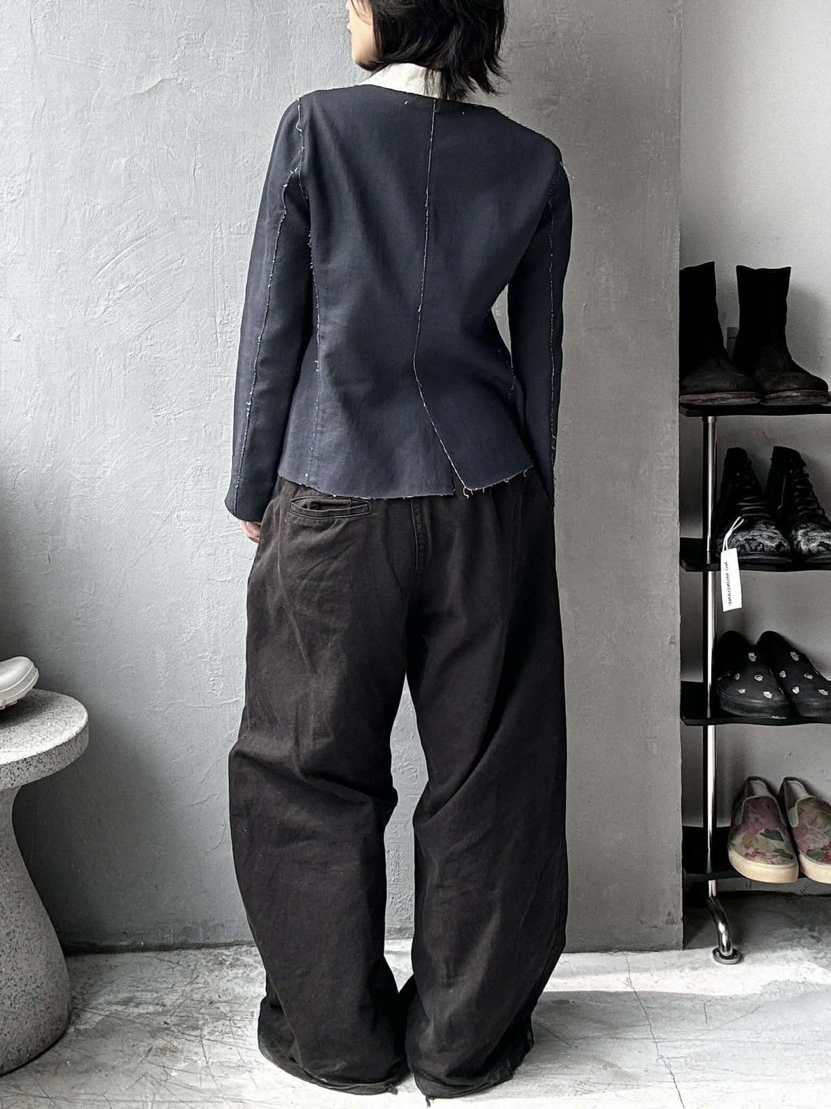 Marni Marni Deconstructed Raw Hem Blazer Size M / US 6-8 / IT 42-44 - 5 Thumbnail