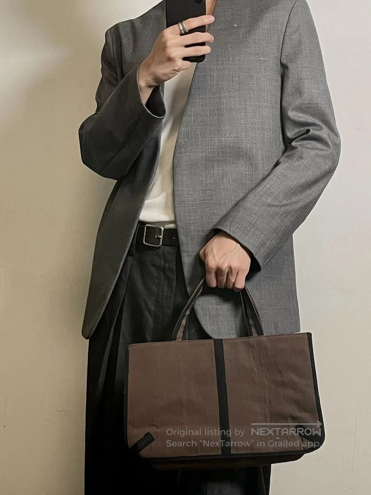 Dries Van Noten drapes van noten small tote bag. Size ONE SIZE - 2 Thumbnail