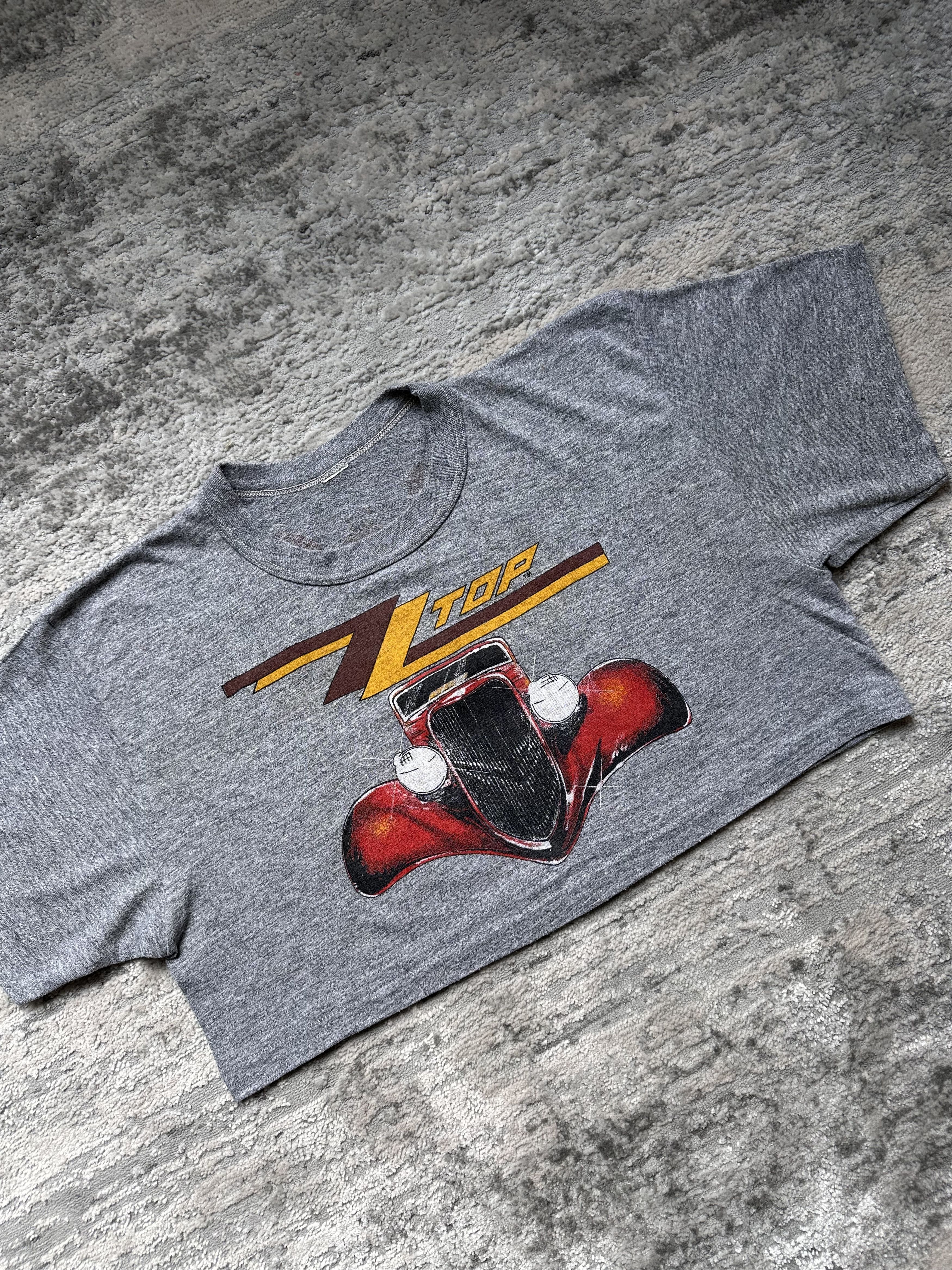 Band Tees Zz top vintage tank top 1983 Size M / US 6-8 / IT 42-44 - 2 Thumbnail