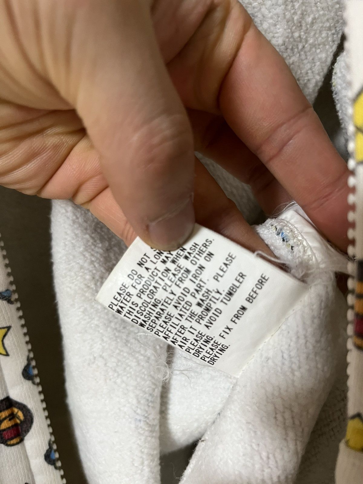 Bape bape x kaws 2005ss milo hoodie Size US L / EU 52-54 / 3 - 7 Thumbnail