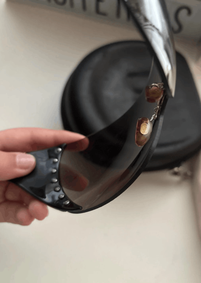 Dior Dior Sunglasses Bike Ski Pop Mask Motard Rimless Vintage Size ONE SIZE - 6 Thumbnail