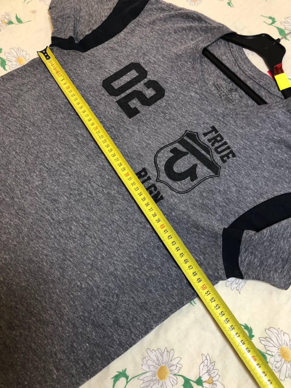 True Religion Y2K T-shirt gray True Religion logo #02 Vintage Size US M / EU 48-50 / 2 - 8 Thumbnail