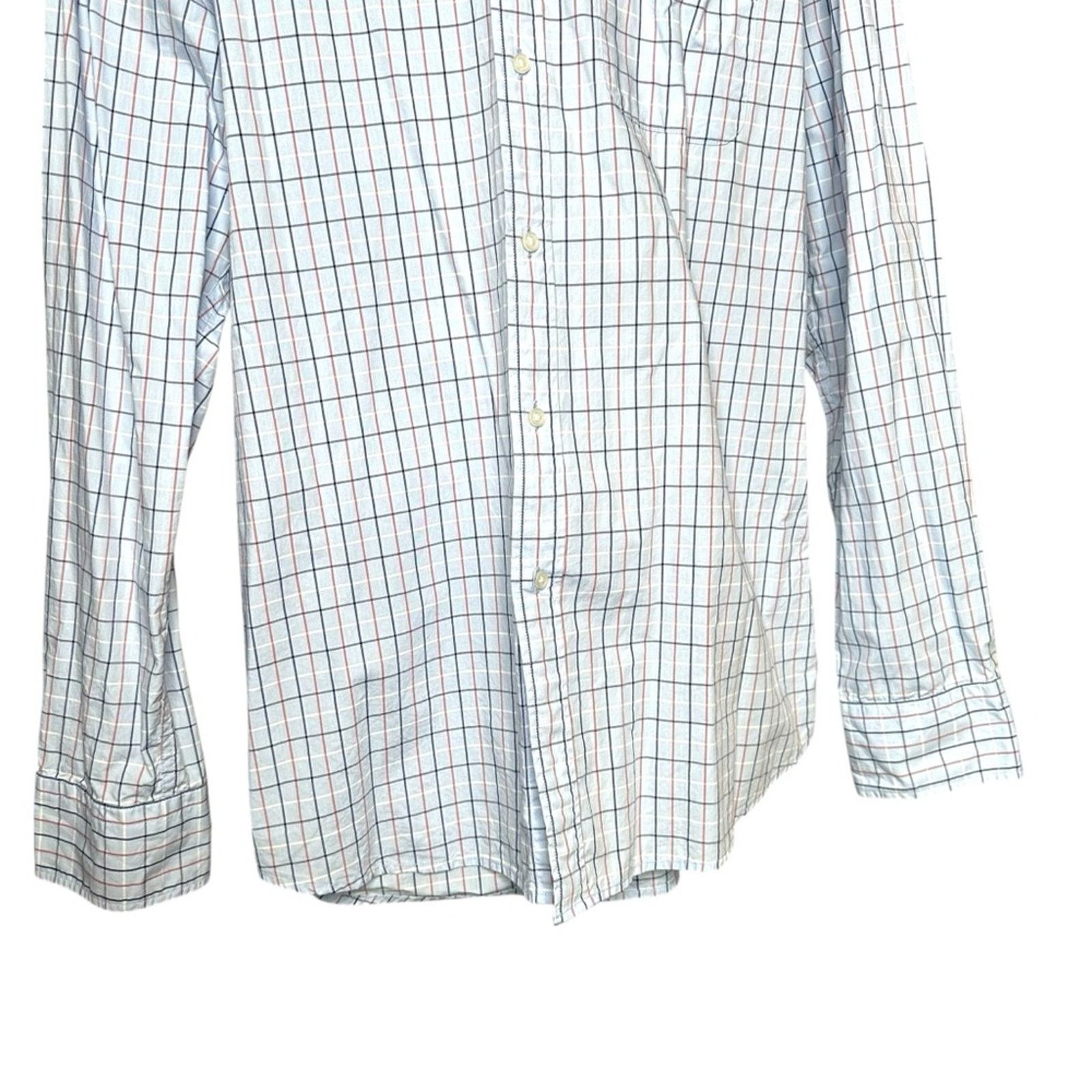 Uniqlo Uniqlo Blue Button Down Check Shirt XL Size US XL / EU 56 / 4 - 3 Thumbnail