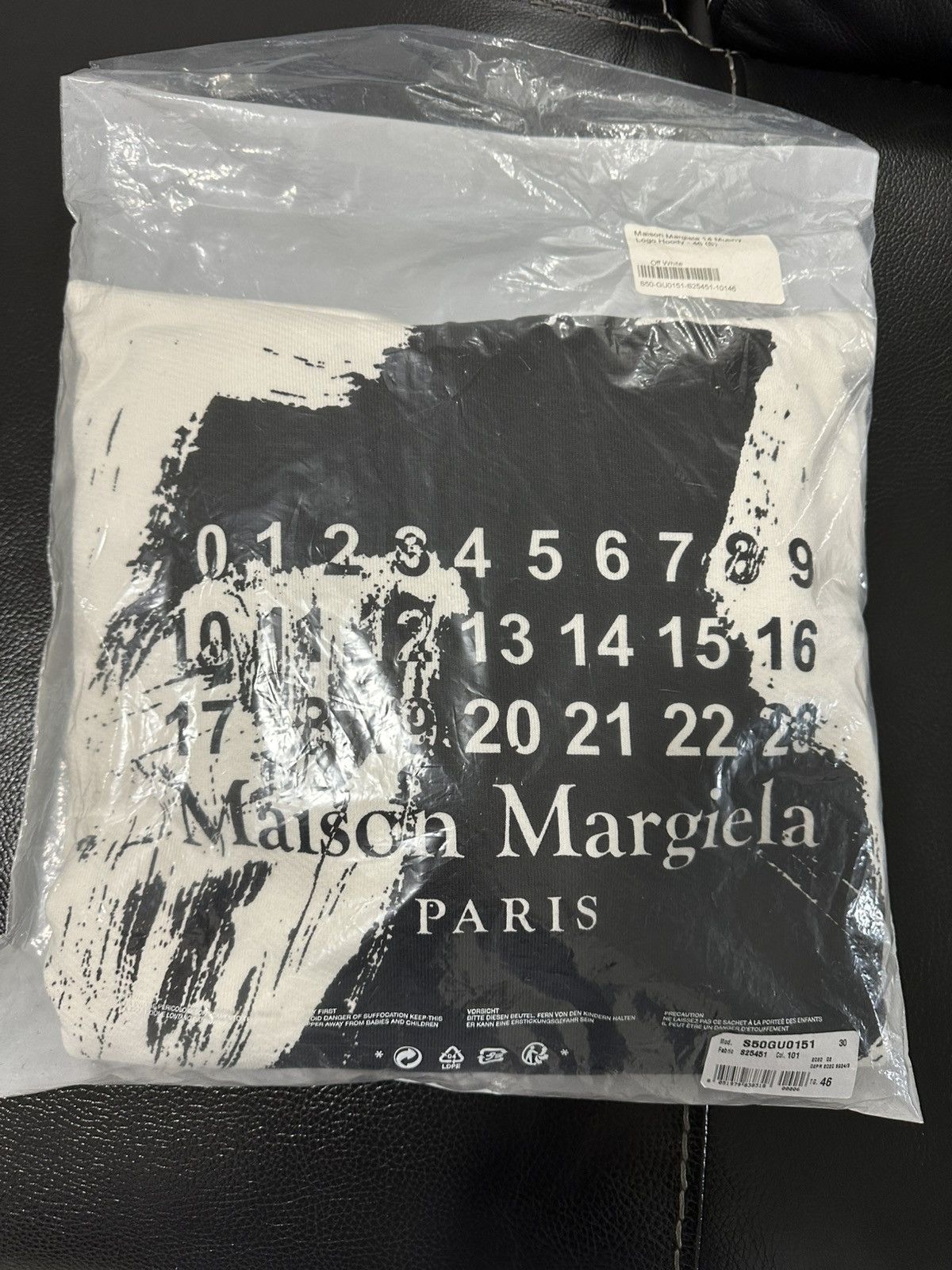 Maison Margiela Maison Margiela Paint Splatter Hoodie Size US S / EU 44-46 / 1 - 9 Thumbnail