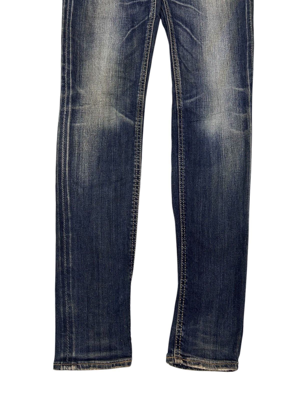 Japanese Brand × Vintage Vintage Japanese Sly Jeans Blue Wash Skinny Fit Denim Size US 30 / EU 46 - 6 Thumbnail