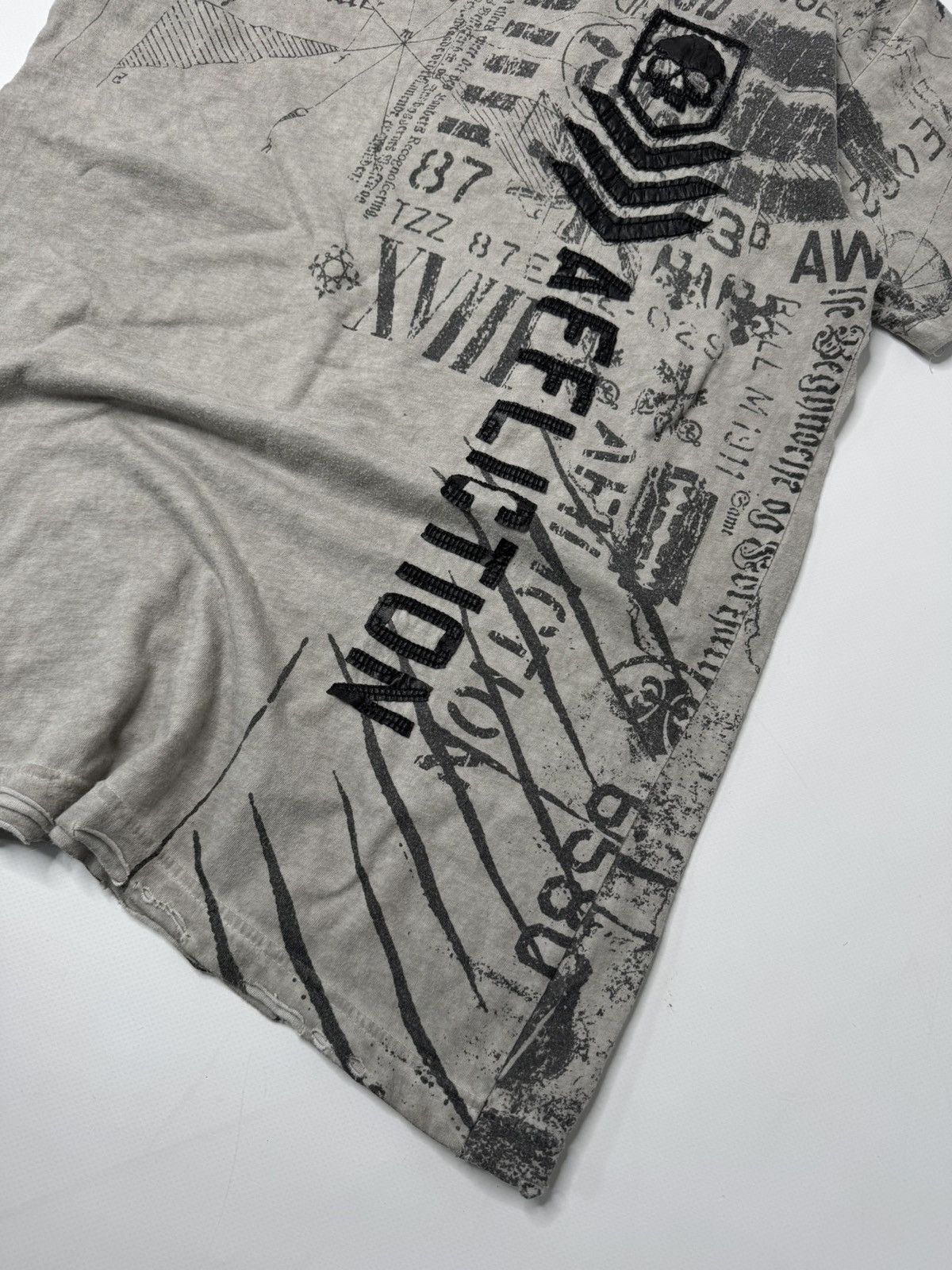 Affliction Real Affliction tee y2k swag distressed grunge 00s swag sk8 Size US S / EU 44-46 / 1 - 7 Thumbnail