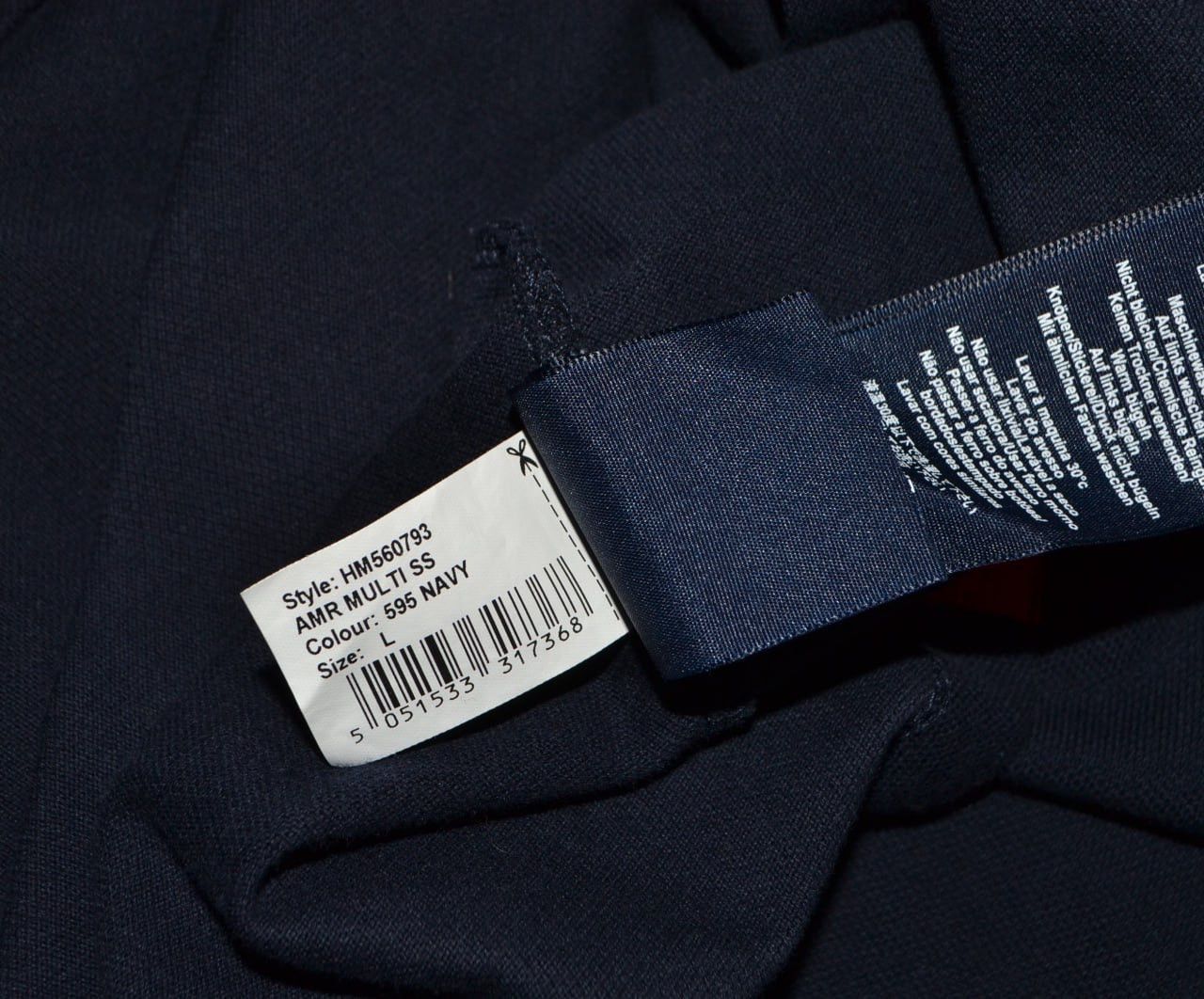 Hackett Hackett Aston Martin Racing Mens Blue Polo Shirt Size L Size US L / EU 52-54 / 3 - 12 Thumbnail