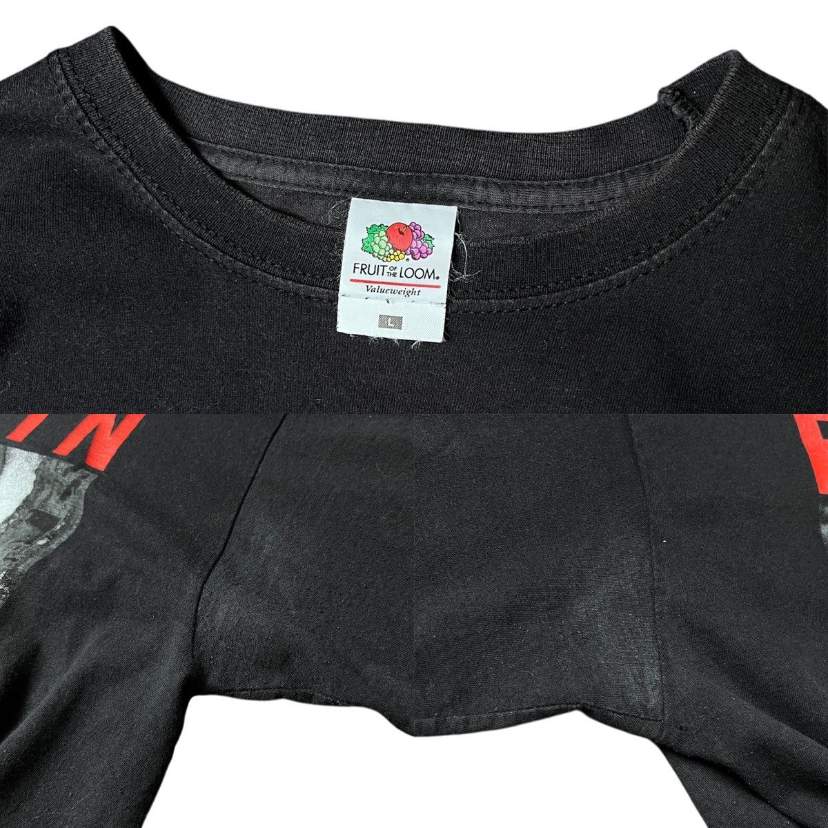 Fruit Of The Loom Berlin “The Wall” Vintage Tee – Historic Graphic Size US L / EU 52-54 / 3 - 3 Thumbnail
